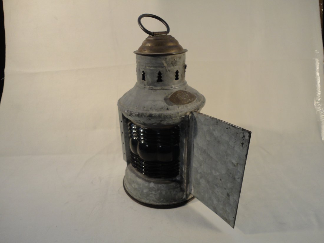Antique Triplex Trademark Ships Lantern Patented April 1st, 1913. (1 of 6)