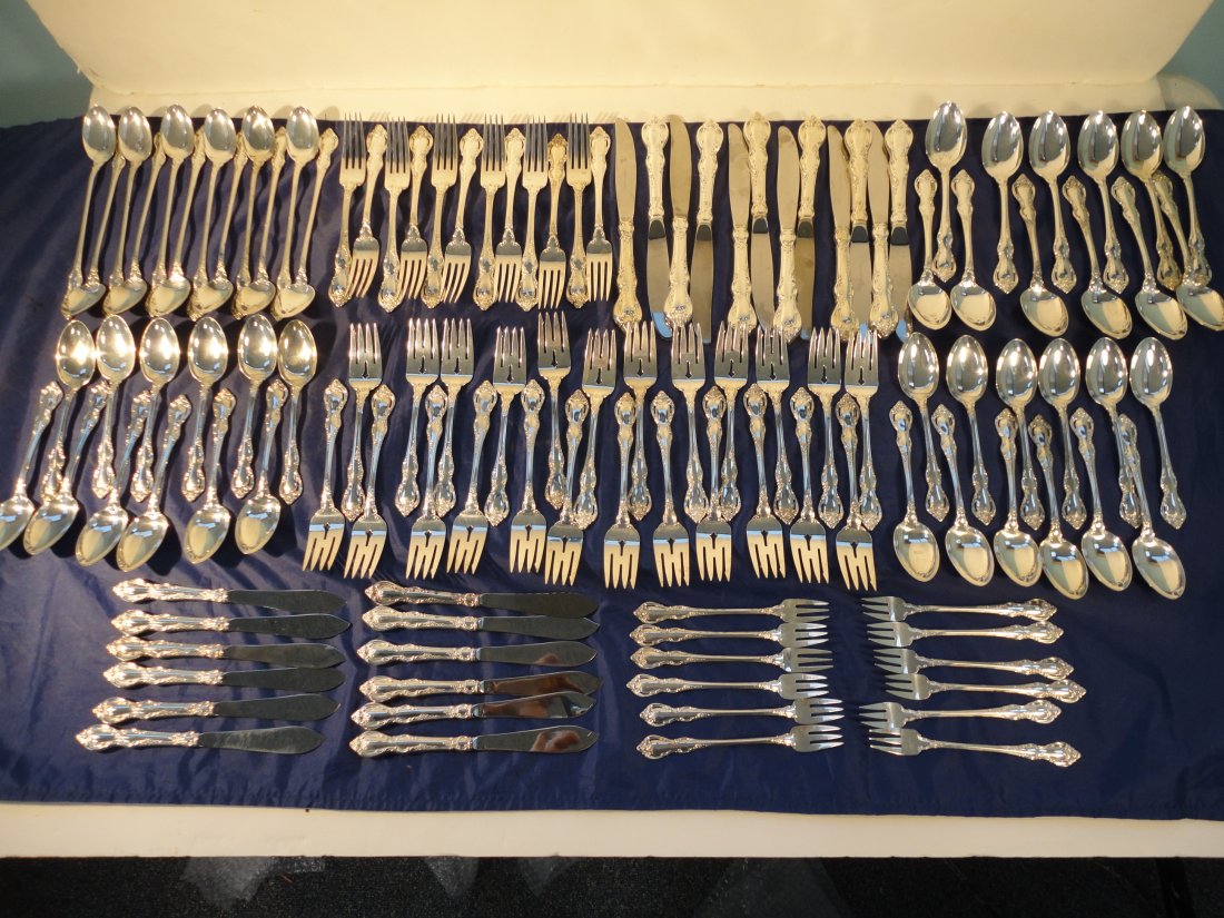 Massive Spanish Provincial Towle Sterling Silver Flatware Set (1967) - 138 pieces (1 of 11)