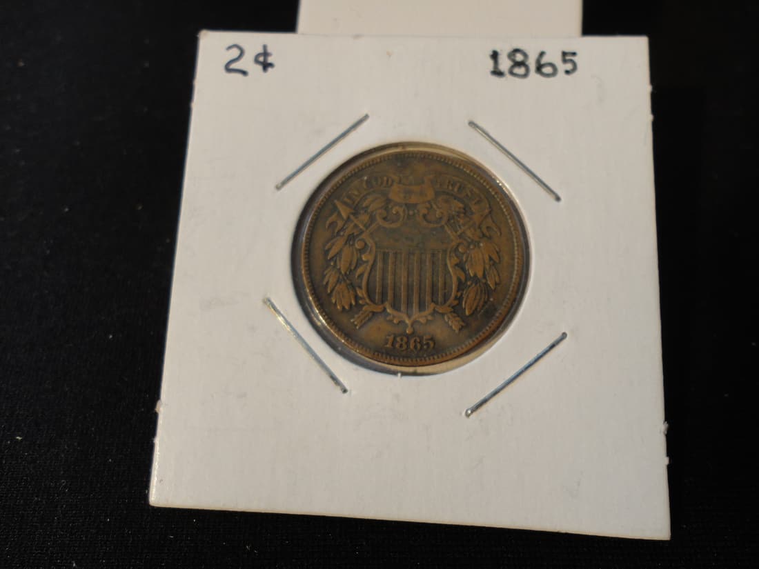 1865 Two Cent Piece (1 of 4)