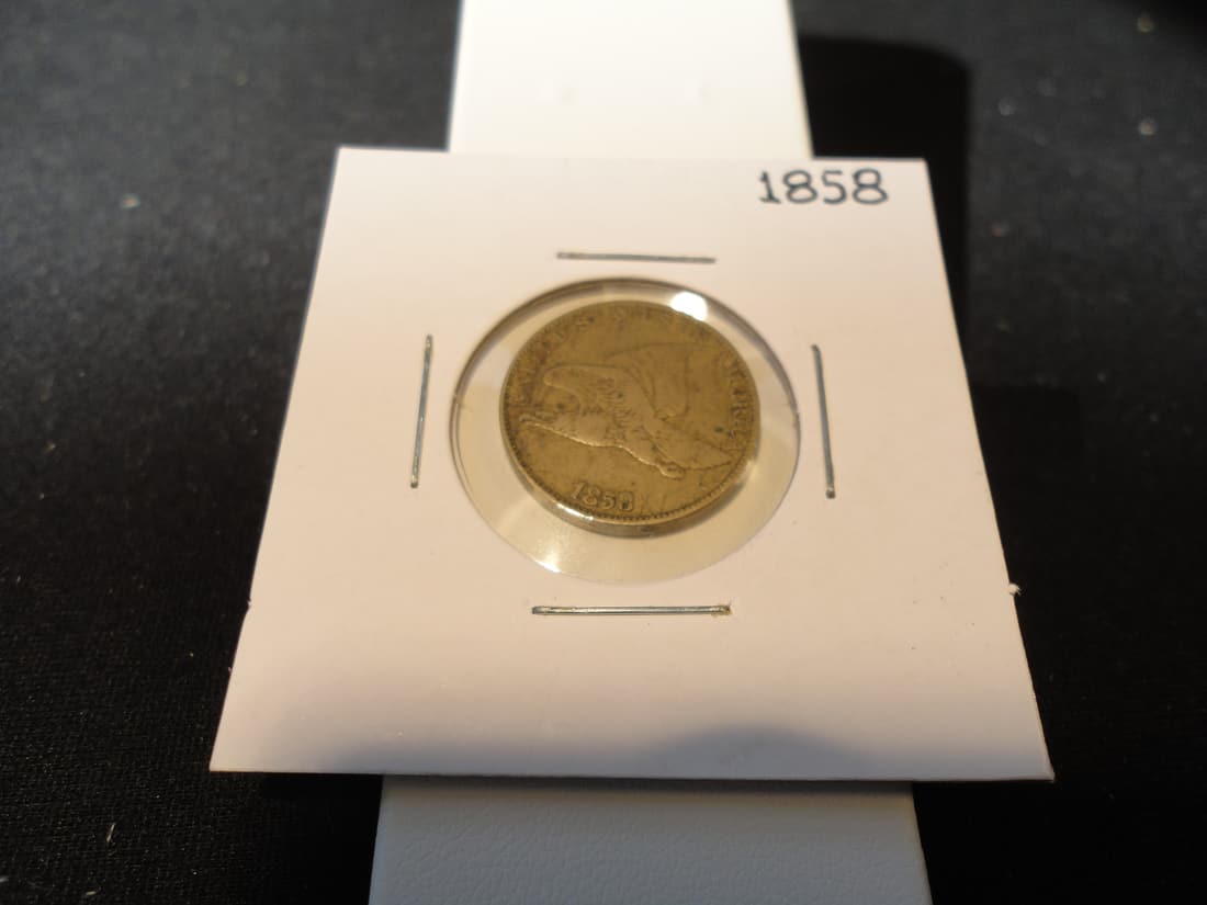 1858 Flying Eagle Cent - Large Letters (1 of 4)