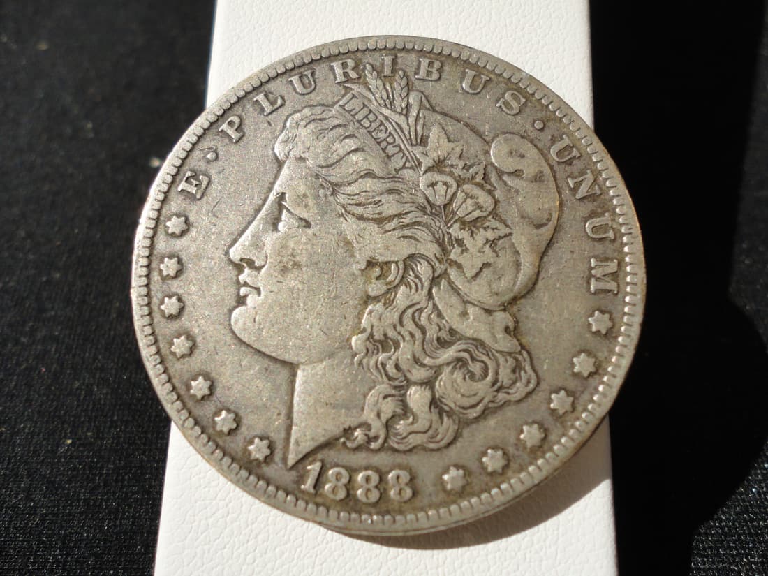 1888-O Morgan Silver Dollar (1 of 2)