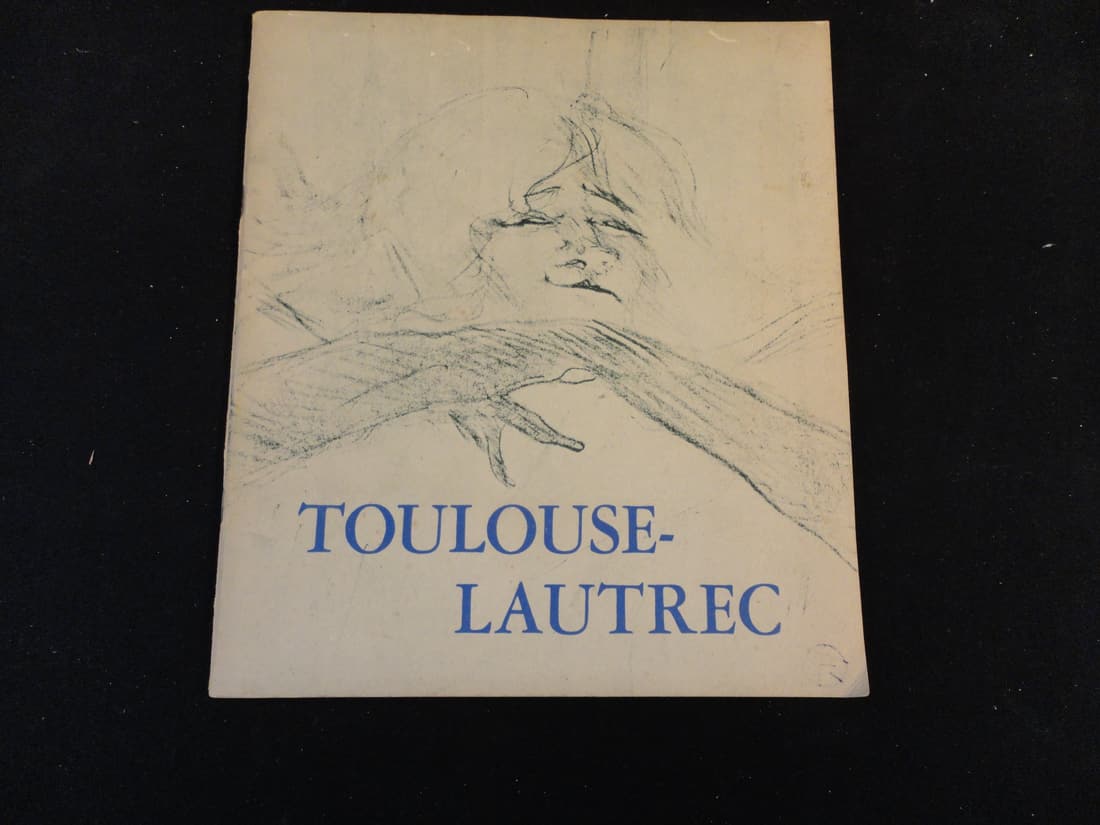 MOMA Toulouse Lautrec Paintings Drawings Posters Lithographs Catalog 1956 PPB (1 of 6)