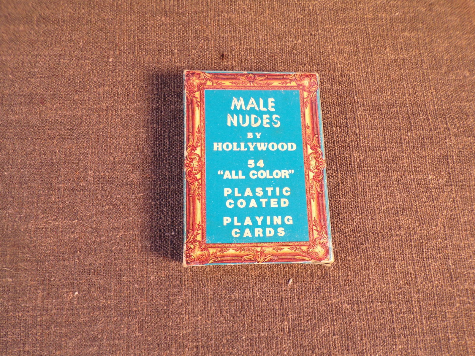 Rare 1980's Hollywood Male Nude Playing Cards 52 Cards Plus Jokers.