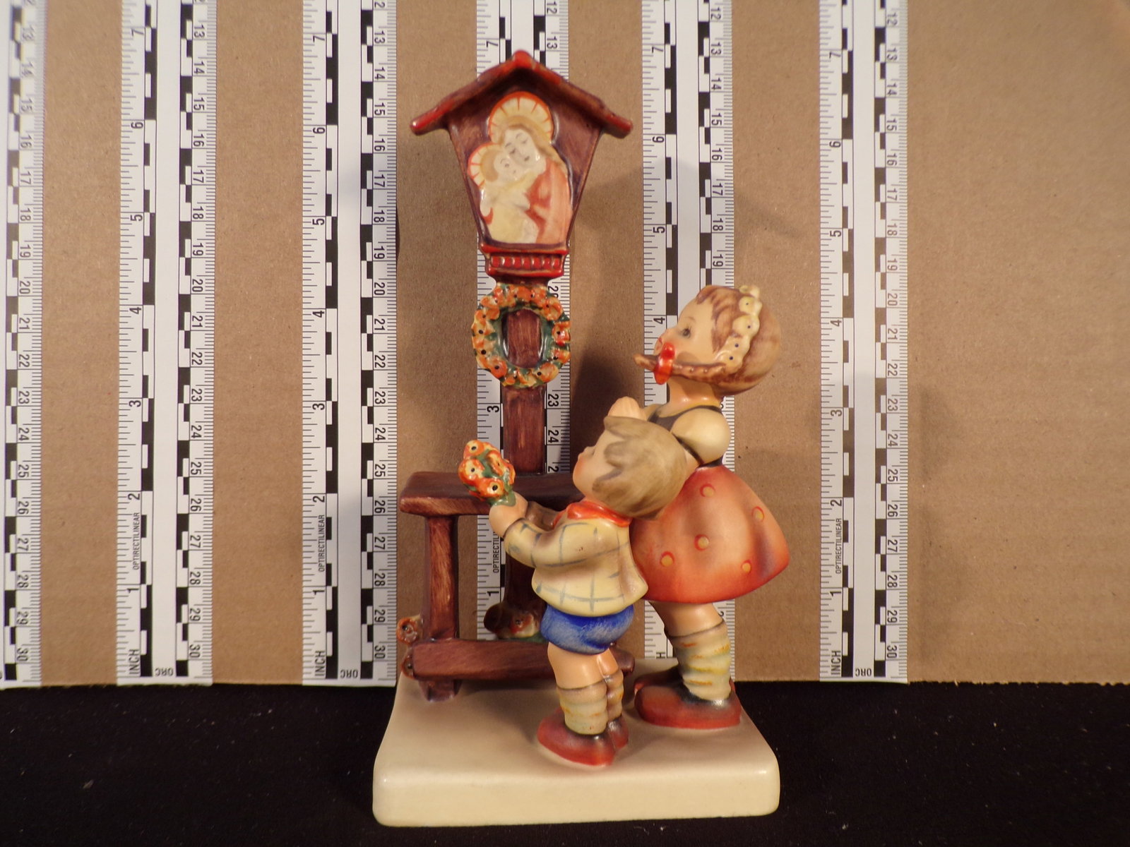 Hummel #23, Size Indicator # - 23/1 Trademark # - 3d, Figurine Name - Adoration: Up for auction is Hummel #23, Size Indicator - 23/1, Trademark # - 3d, Figurine Name - Adoration, This hummel does not have a box and displays these special attributes: None. This Hummel is in excelle