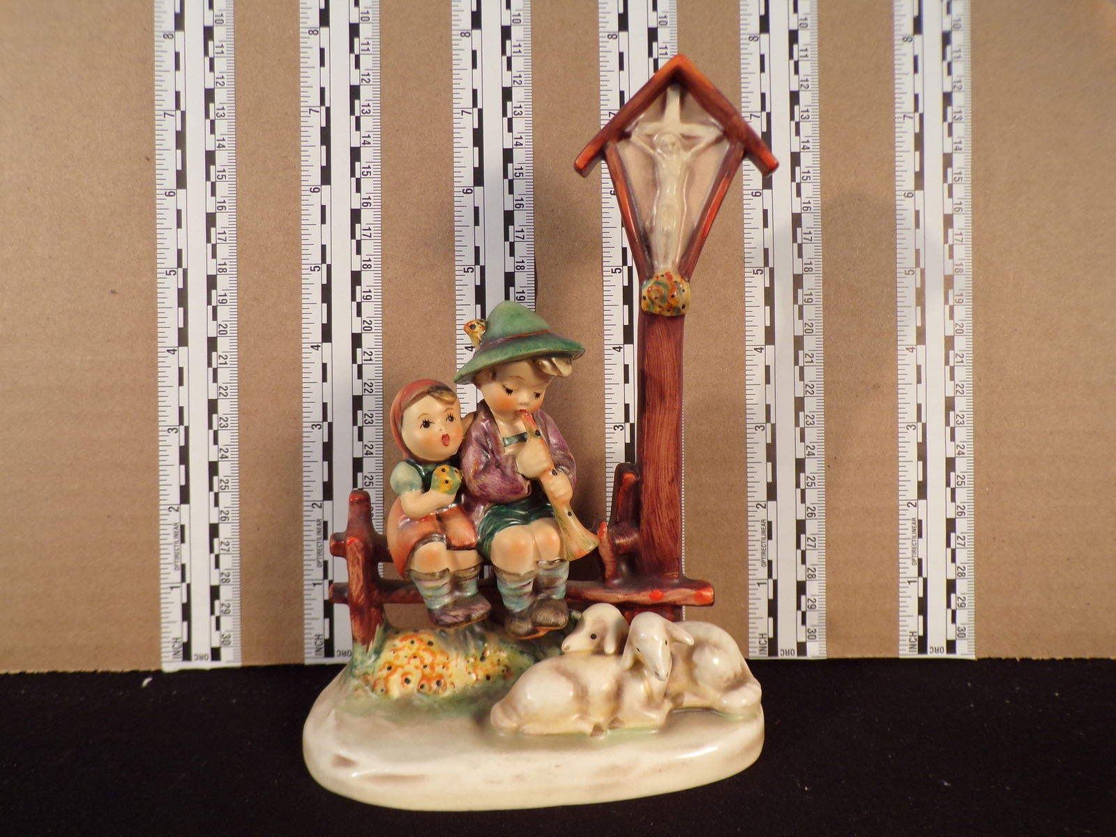 Hummel #28,  Size Indicator # - 28/11 Trademark # - 3d, Figurine Name - Wayside Devotion (1 of 2)