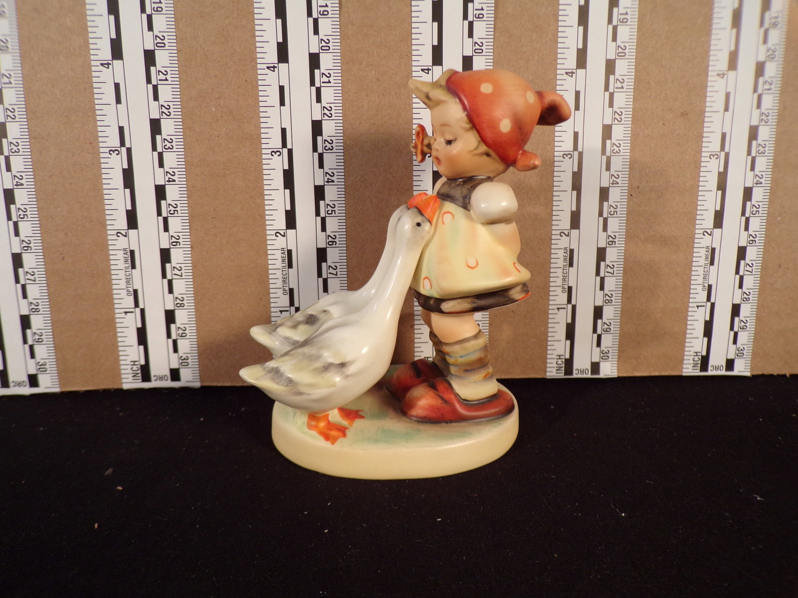 Hummel #47, Trademark # - 3d, Figurine Name - Goose Girl: Up for auction is Hummel #47, Trademark # - 3d, Figurine Name - Goose Girl, This hummel does not have a box and displays these special attributes: None. This Hummel is in excellent condition with no c