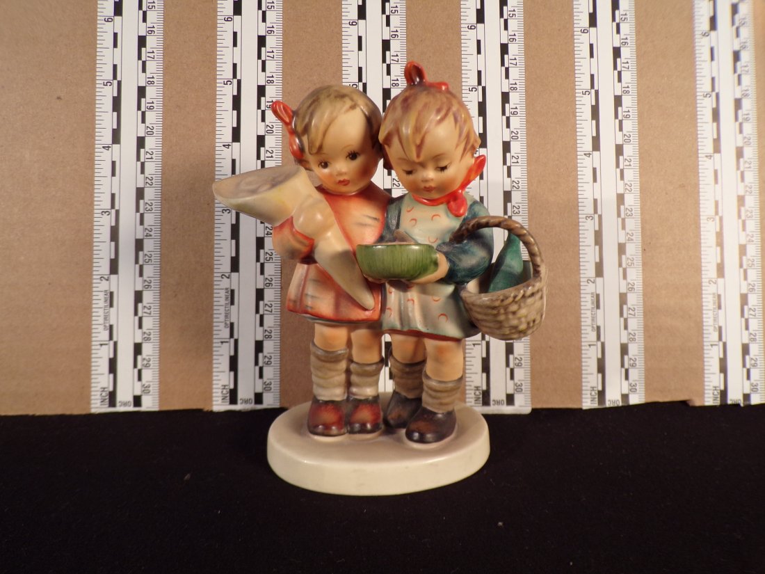 Hummel #52, Size Indicator # - 52/0 Trademark # - 3, Figurine Name - Going To Grandma'S: Up for auction is Hummel #52, Size Indicator - 52/0, Trademark # - 3, Figurine Name - Going To Grandma'S, This hummel does not have a box and displays these special attributes: None. This Hummel is in