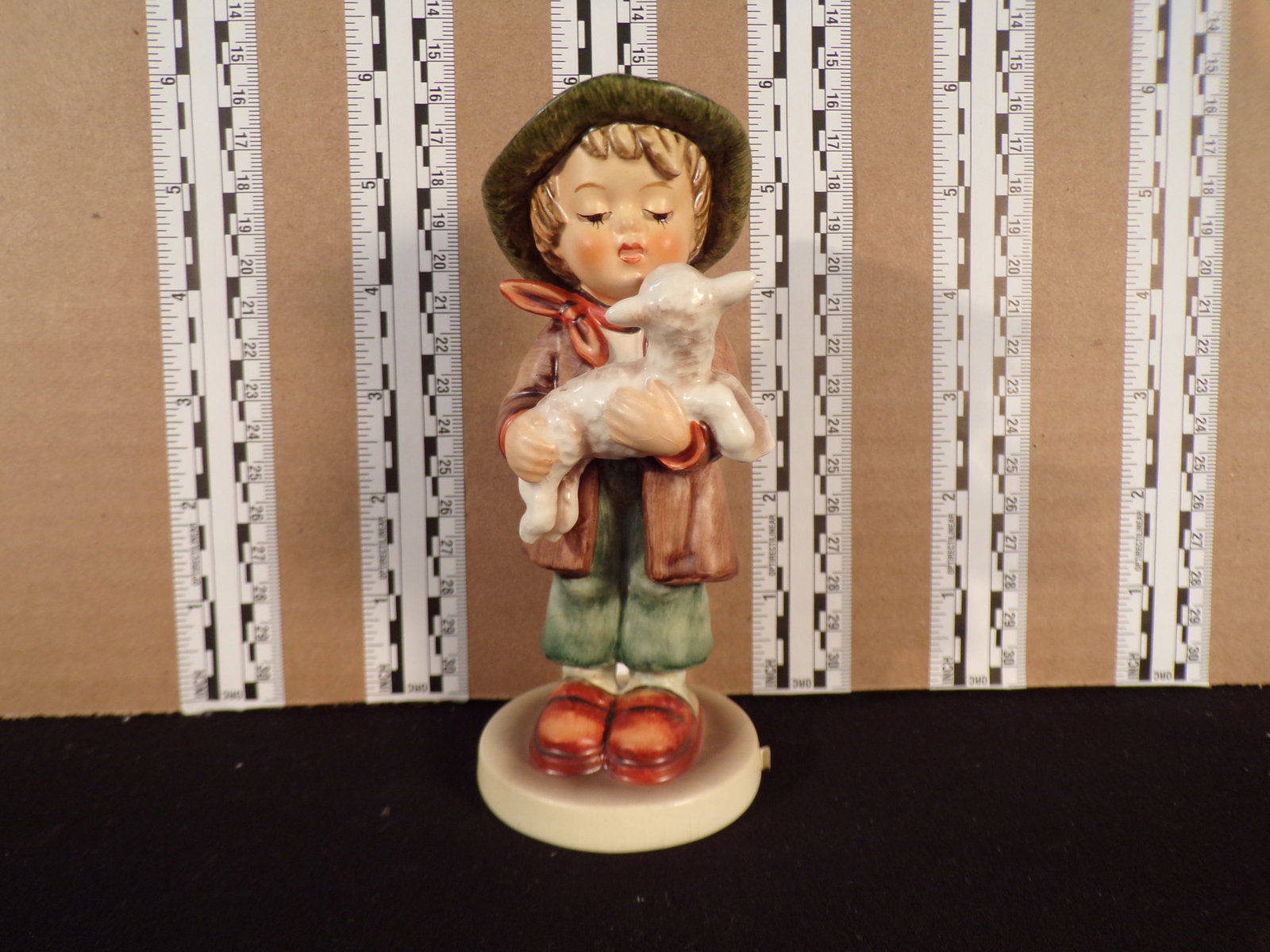 Hummel #68, Size Indicator # - 68/0 Trademark # - 3, Figurine Name - Lost Sheep: Up for auction is Hummel #68, Size Indicator - 68/0, Trademark # - 3, Figurine Name - Lost Sheep, This hummel does not have a box and displays these special attributes: None. This Hummel is in excelle