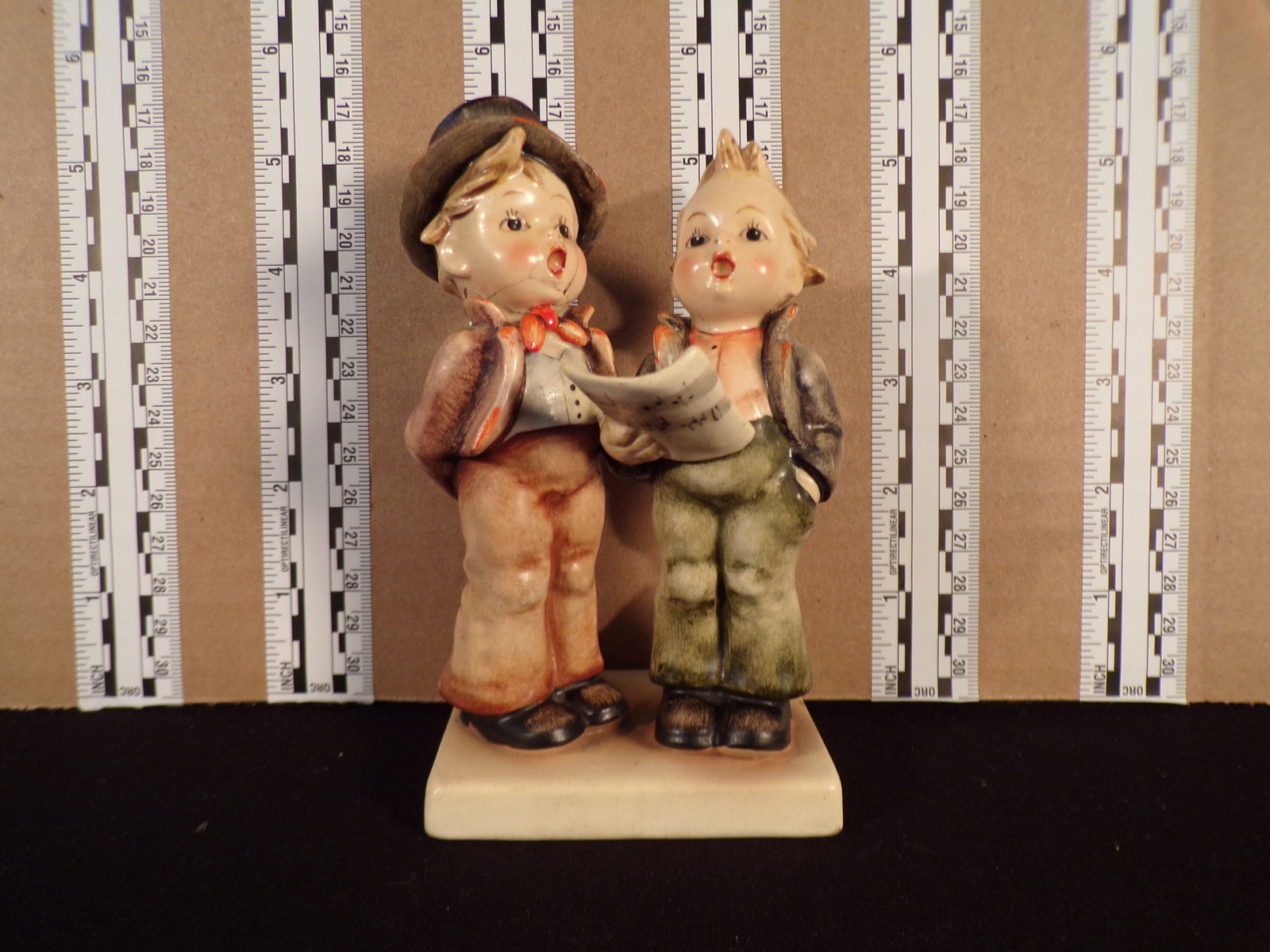 Hummel #130,  Trademark # - 1, Figurine Name - Duet (1 of 2)