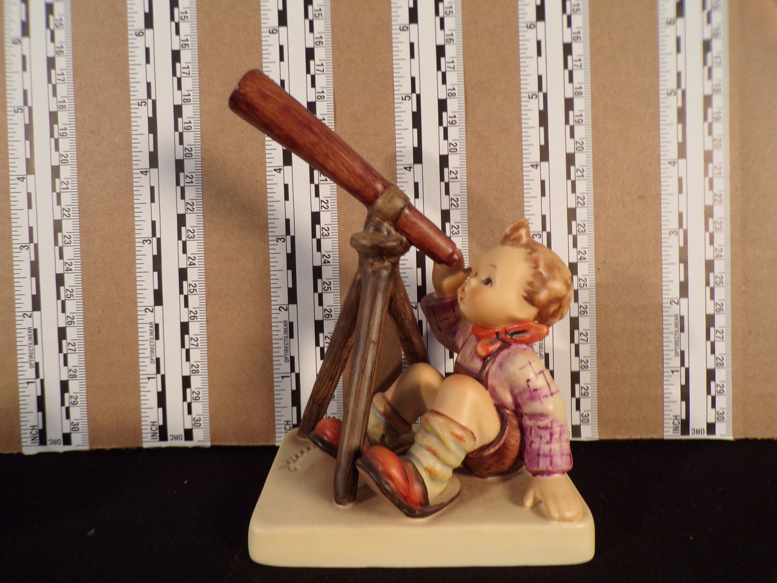 Hummel #132, Trademark # - 6, Figurine Name - Star Gazer: Up for auction is Hummel #132, Trademark # - 6, Figurine Name - Star Gazer, This hummel does not have a box and displays these special attributes: None. This Hummel is in excellent condition with no c