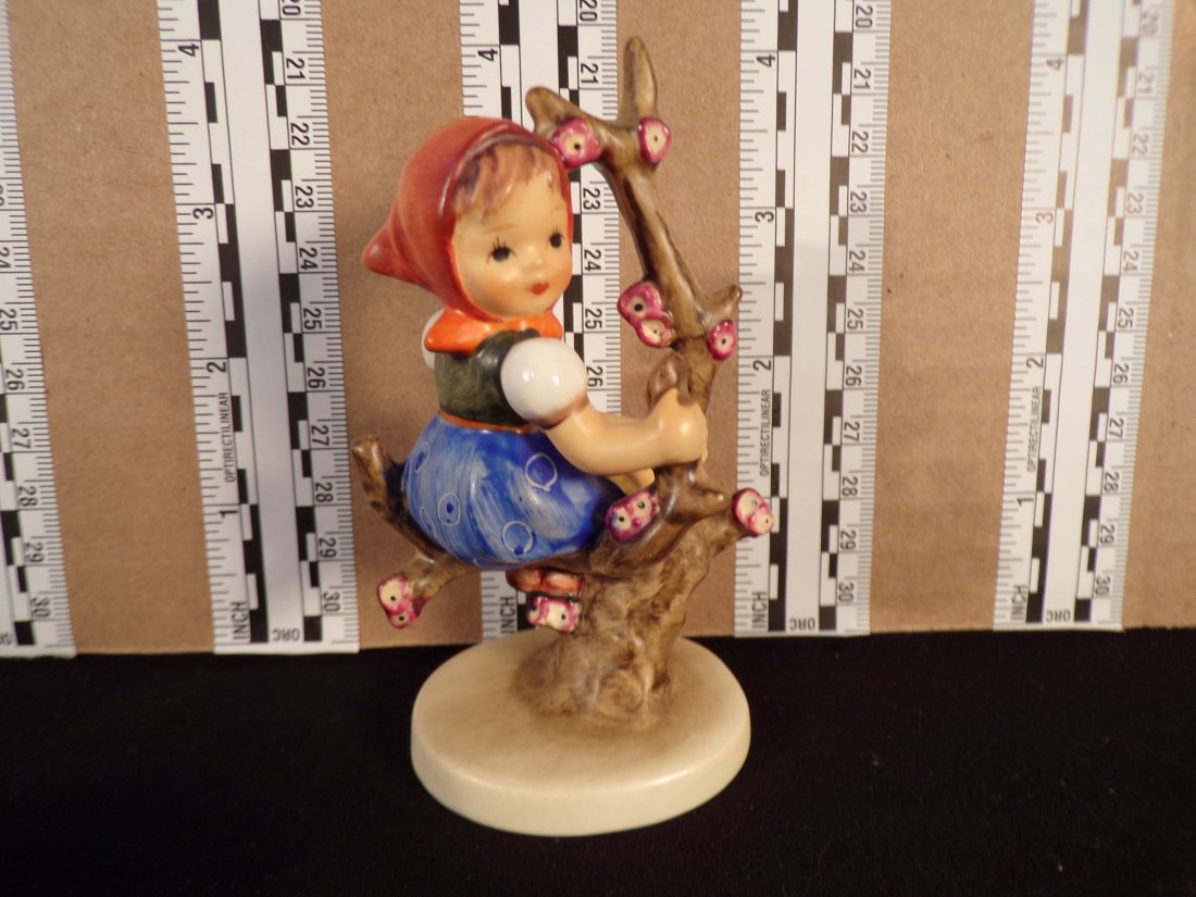Hummel #141,  Size Indicator # - 141/1 Trademark # - 5, Figurine Name - Apple Tree Girl (1 of 3)