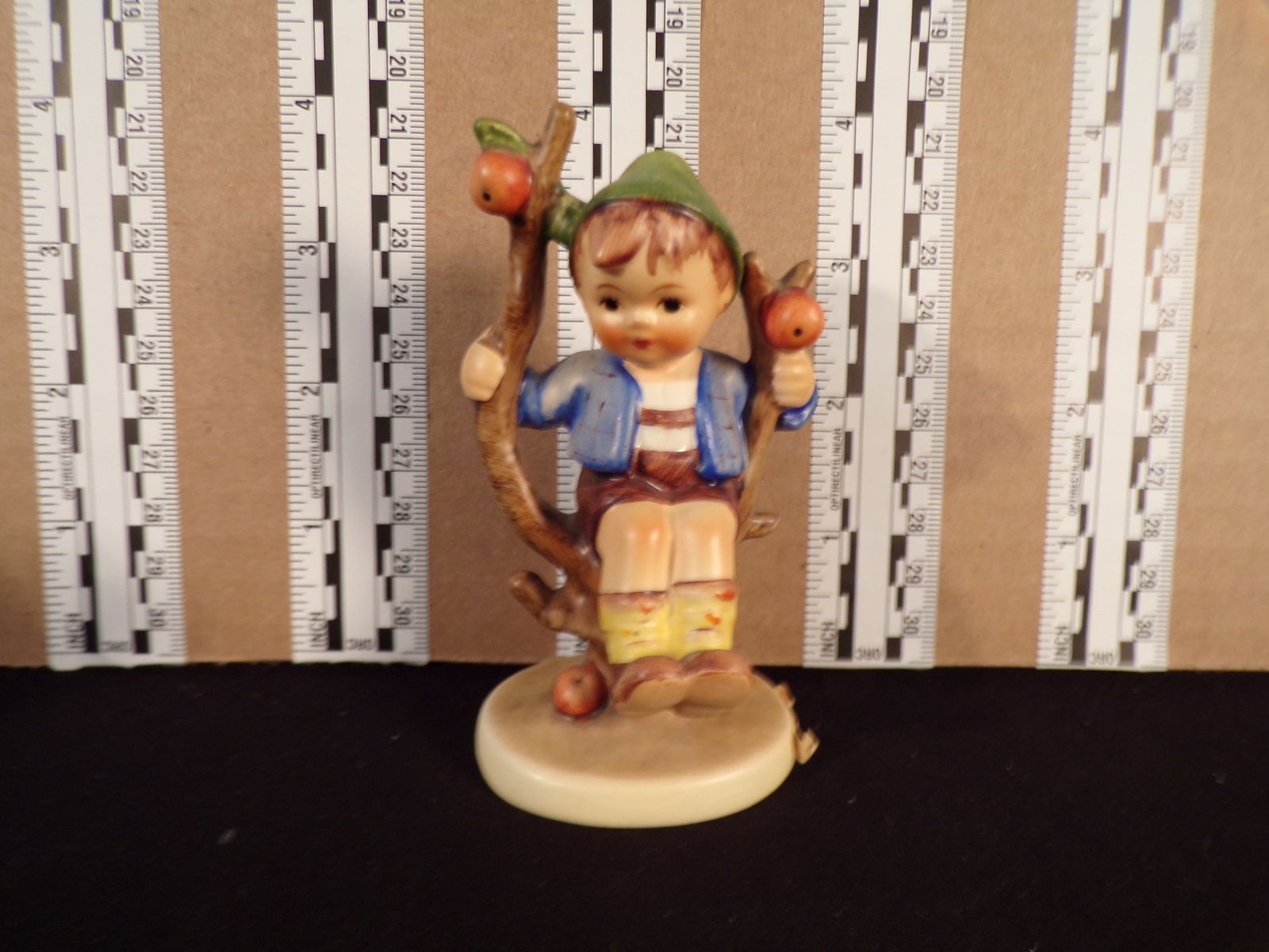 Hummel #142,  Size Indicator # - 142/3/0 Trademark # - 3d, Figurine Name - Apple Tree Boy (1 of 2)