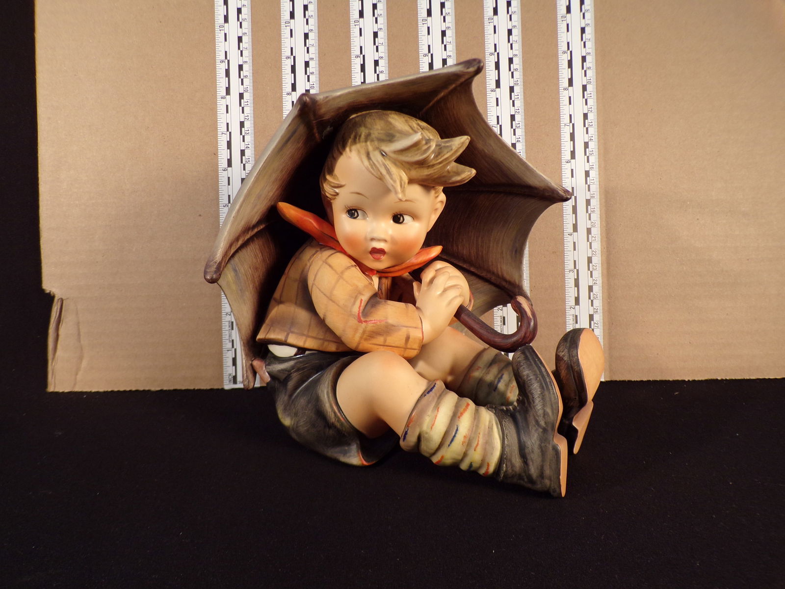 Hummel #152,  Size Indicator # - 152a Trademark # - 3, Figurine Name - Umbrella Boy (1 of 2)