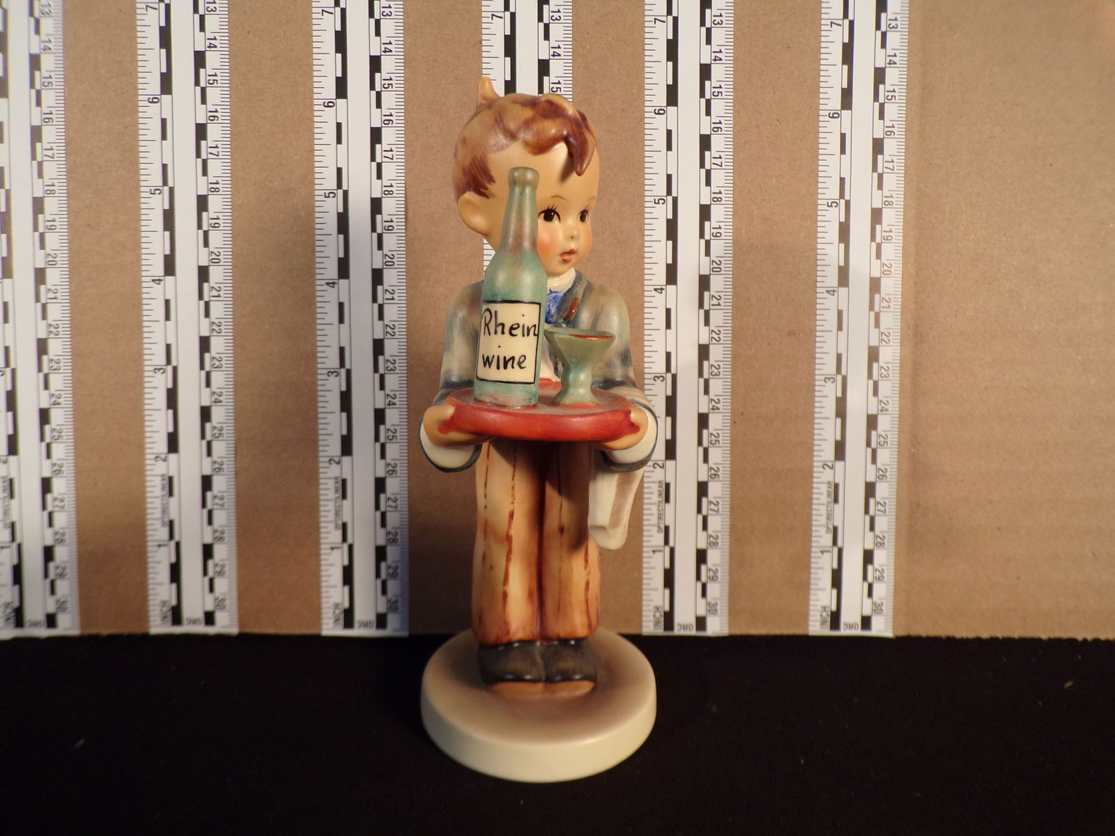 Hummel #154,  Size Indicator # - 154/0 Trademark # - 5, Figurine Name - Waiter (1 of 2)