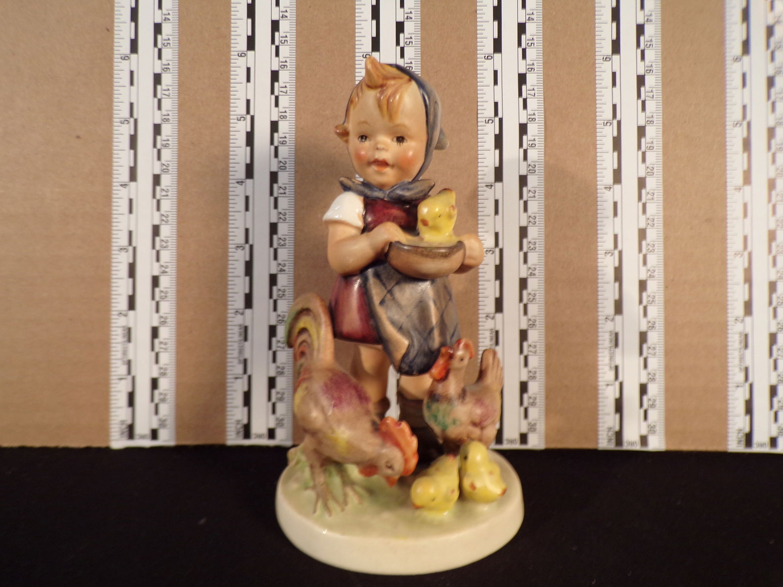 Hummel #199,  Trademark # - 1 & 2, Figurine Name - Feeding Time (1 of 2)