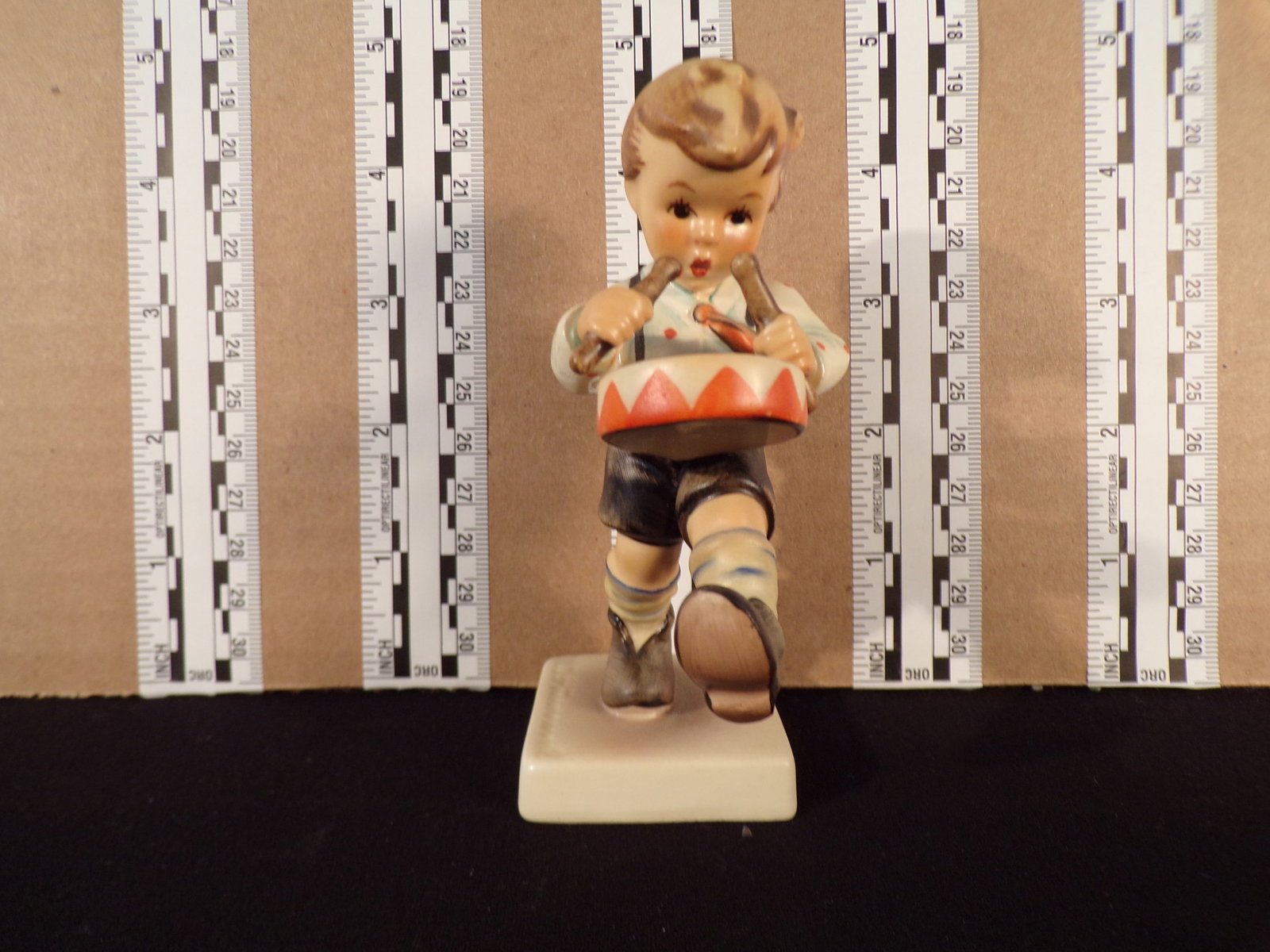 Hummel #240, Trademark # - 5, Figurine Name - Little Drummer: Up for auction is Hummel #240, Trademark # - 5, Figurine Name - Little Drummer, This hummel does not have a box and displays these special attributes: None. This Hummel is in excellent condition with 