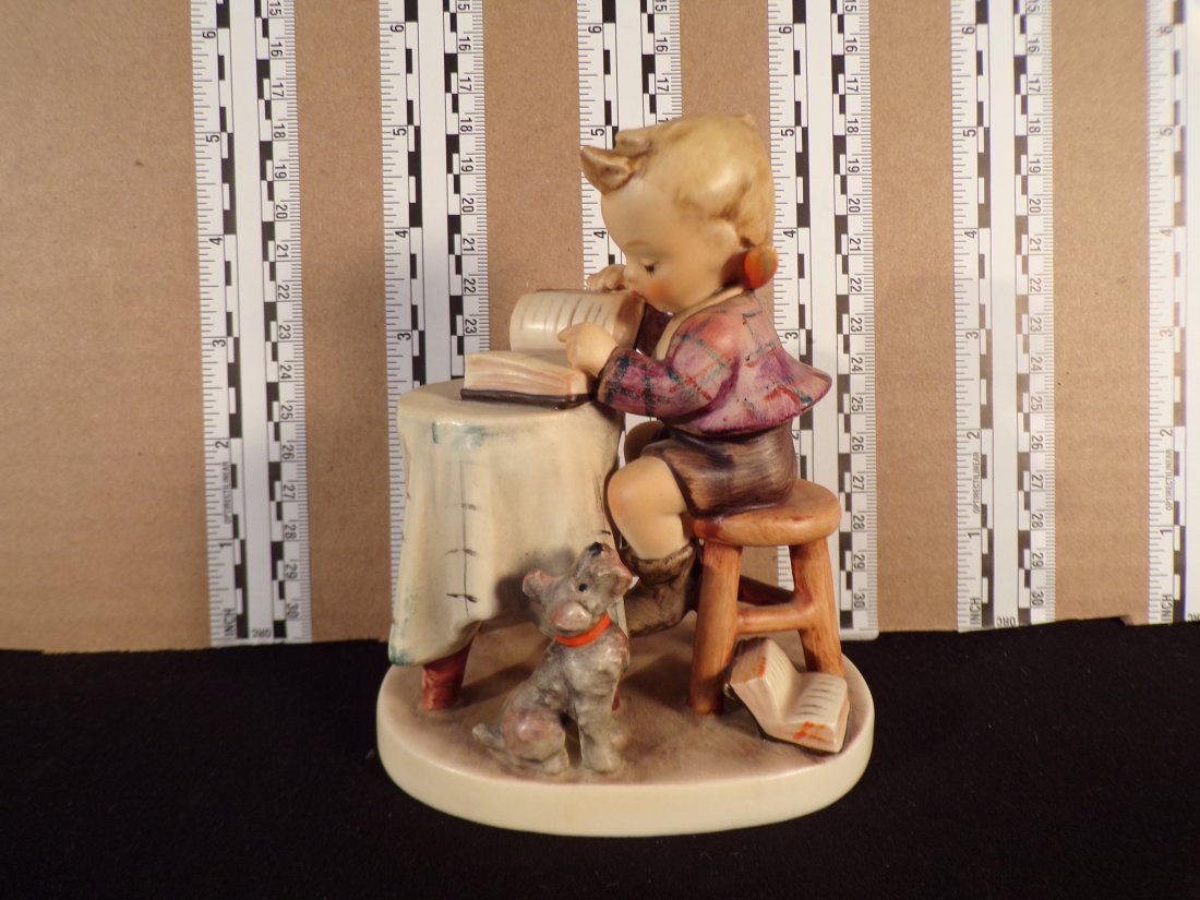 Hummel #306, Trademark # - 4, Figurine Name - Little Bookkeeper: Up for auction is Hummel #306, Trademark # - 4, Figurine Name - Little Bookkeeper, This hummel does not have a box and displays these special attributes: None. This Hummel is in excellent condition wi
