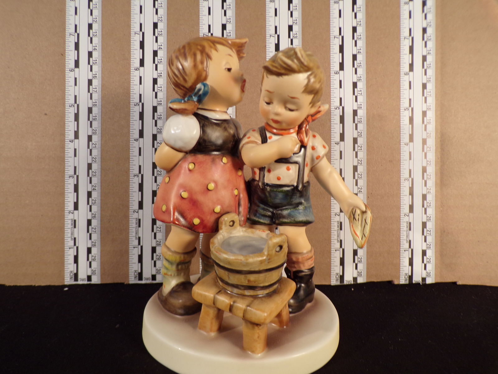 Hummel #412,  Trademark # - 6, Figurine Name - Bath Time (1 of 2)