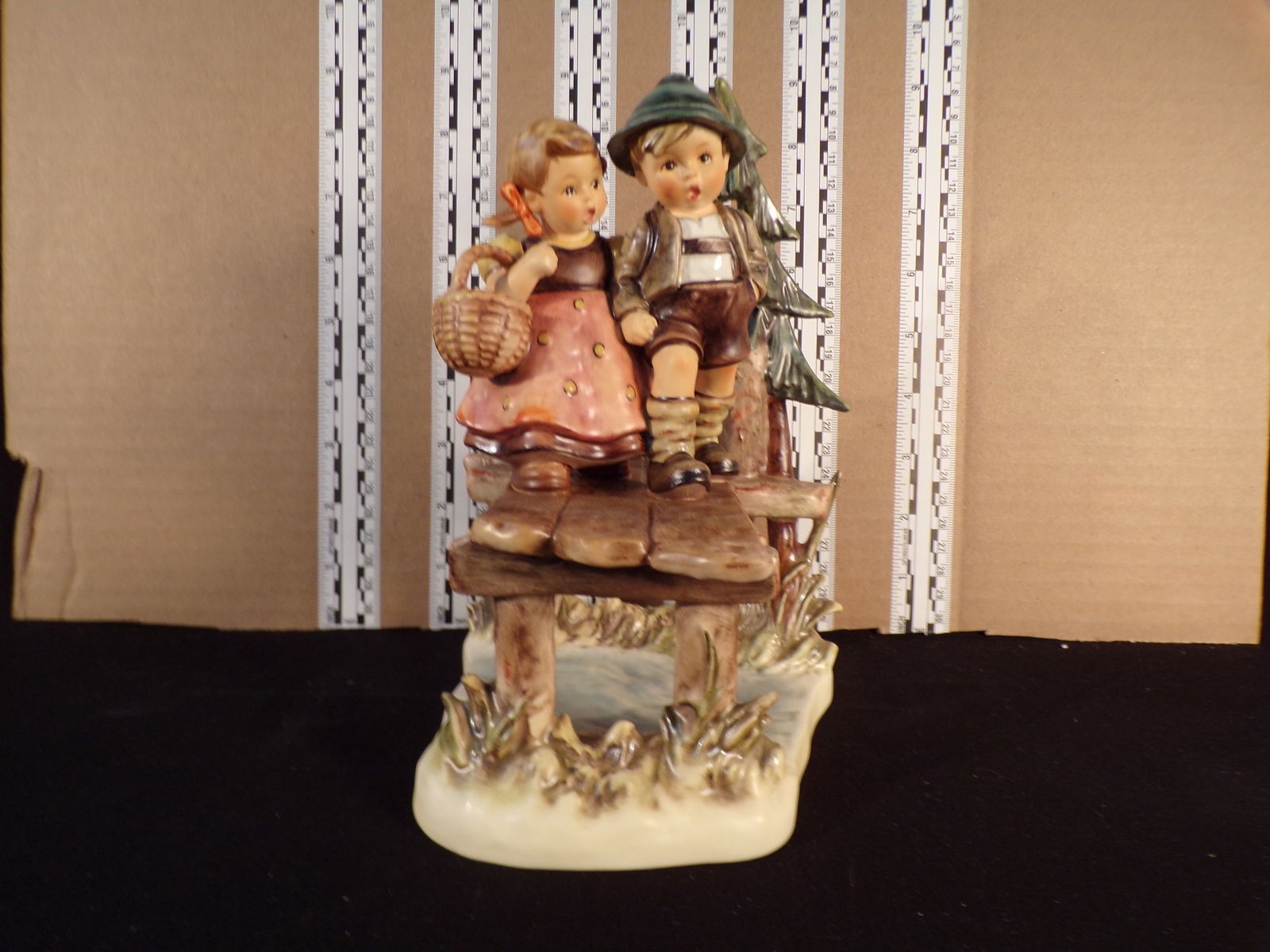 Hummel #472,  Trademark # - 7, Figurine Name - On Our Way (1 of 4)