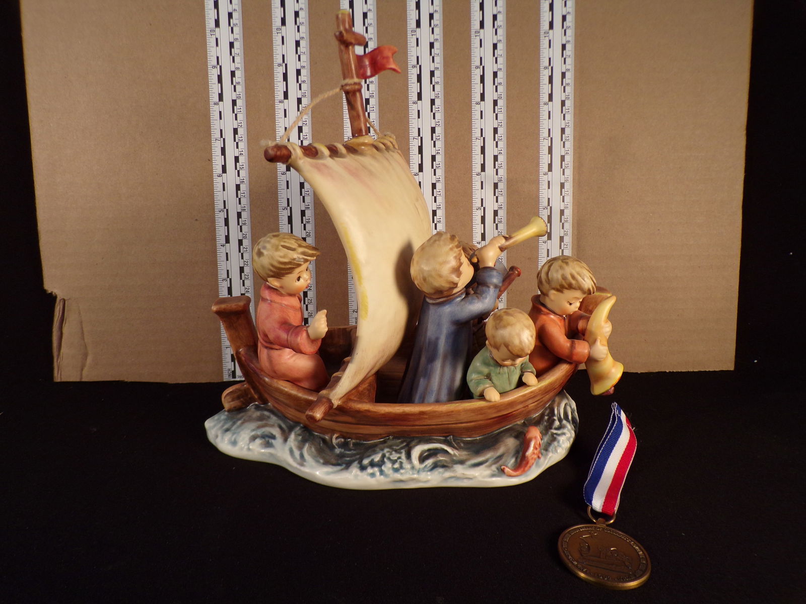 Hummel #530,  Trademark # - 7, Figurine Name - Land In Sight (1 of 5)