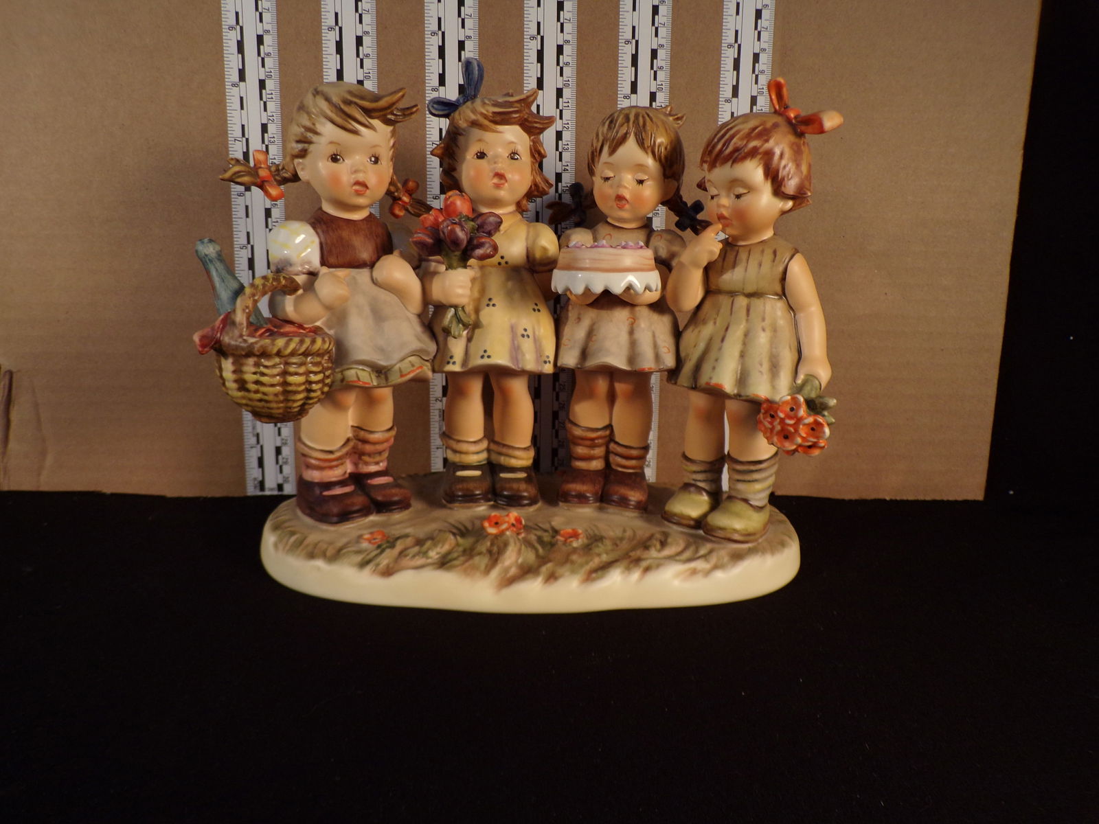 Hummel #600,  Trademark # - 7, Figurine Name - We Wish You The Best (1 of 4)