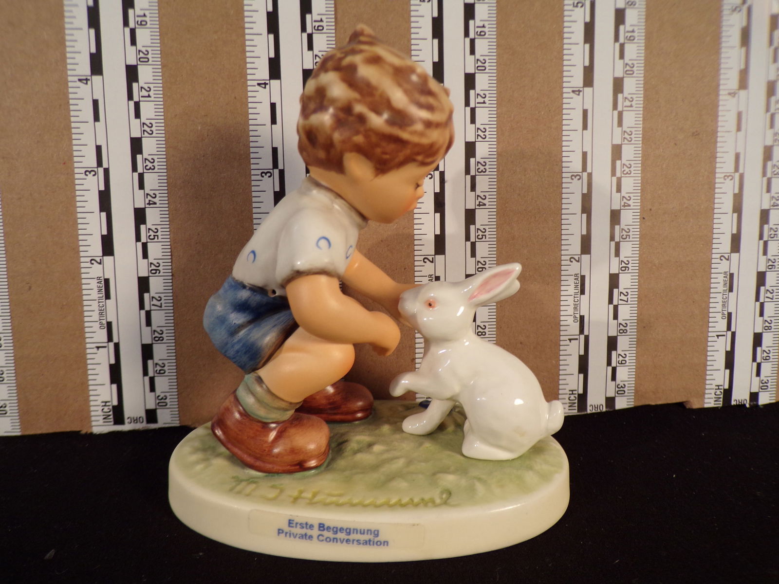 Hummel #615,  Trademark # - 7, Figurine Name - Private Conversation (1 of 2)