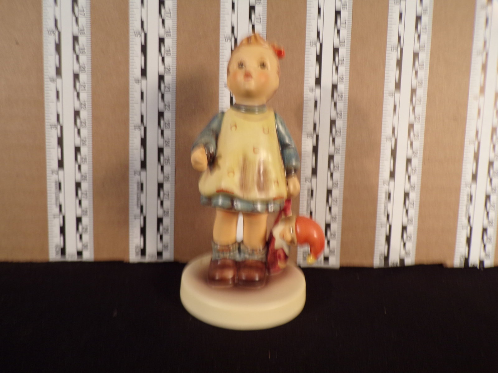 Hummel #649, Size Indicator # - 649/0 Trademark # - 7, Figurine Name - Fascination: Up for auction is Hummel #649, Size Indicator - 649/0, Trademark # - 7, Figurine Name - Fascination, This hummel does have a box and displays these special attributes: None. This Hummel is in excellen