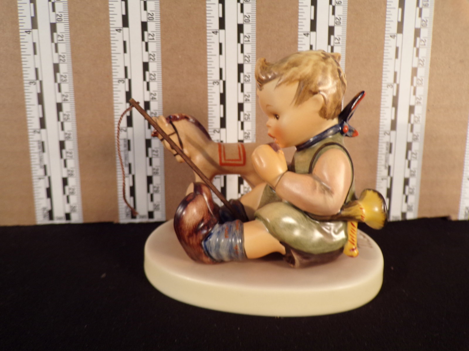 Hummel #658, Trademark # - 7, Figurine Name - Playful Blessing: Up for auction is Hummel #658, Trademark # - 7, Figurine Name - Playful Blessing, This hummel does not have a box and displays these special attributes: Exclusive Edition M.I. Hummel Club 1997/98. Thi