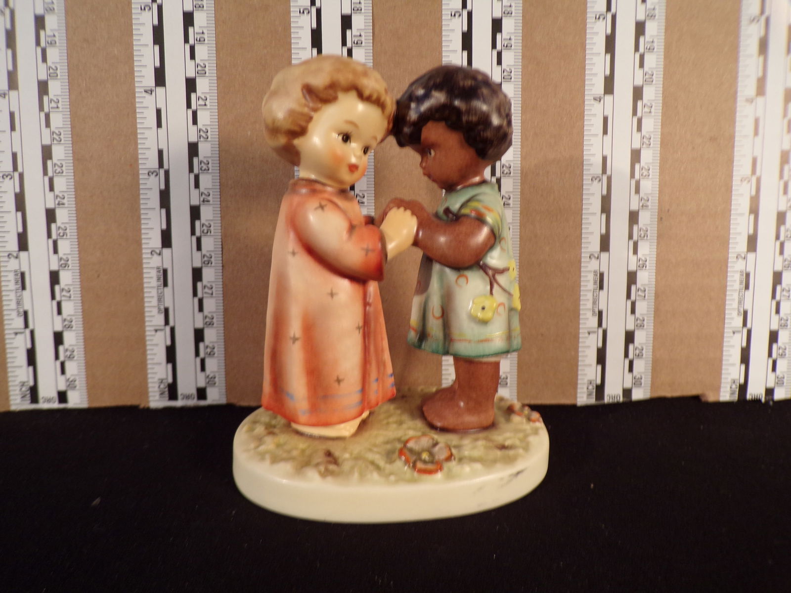 Hummel #662,  Size Indicator # - 662/0 Trademark # - 7, Figurine Name - Friends Together (1 of 2)