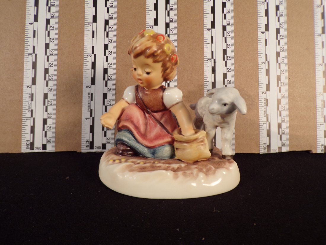 Hummel #2086, Trademark # - 8, Figurine Name - Spring Sowing: Up for auction is Hummel #2086, Trademark # - 8, Figurine Name - Spring Sowing, This hummel does not have a box and displays these special attributes: Limited Edition #1327 Of 25000. This Hummel is in