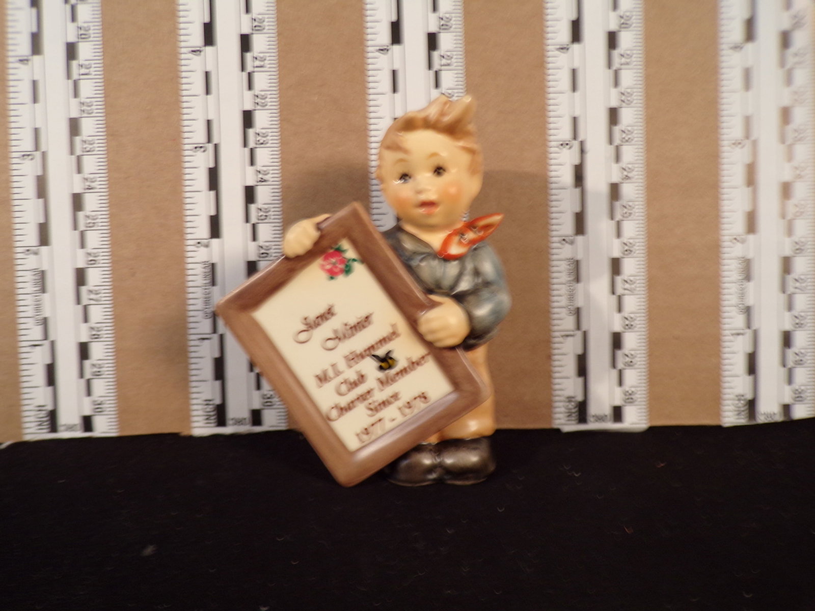Hummel #2217, Size Indicator # - 2217 b Trademark # - 8, Figurine Name - Look What I Made!: Up for auction is Hummel #2217, Size Indicator - 2217 b, Trademark # - 8, Figurine Name - Look What I Made!, This hummel does not have a box and displays these special attributes: None. This Hummel is