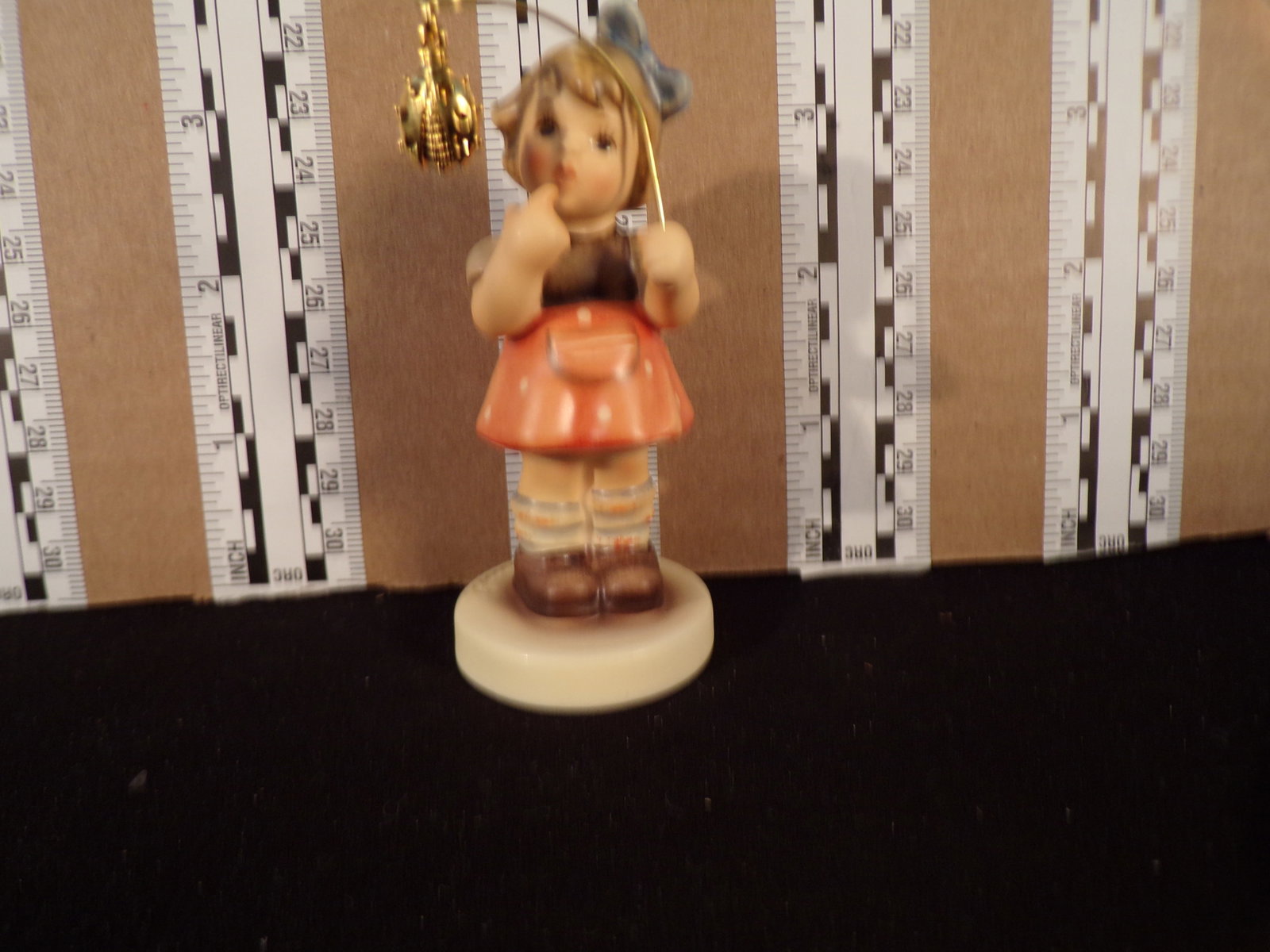 Hummel #2297, Trademark # - 9, Figurine Name - A Lucky Bug: Up for auction is Hummel #2297, Trademark # - 9, Figurine Name - A Lucky Bug, This hummel does have a box and displays these special attributes: None. This Hummel is in excellent condition with no chi