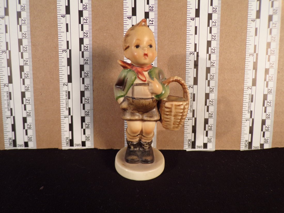 Hummel #51,  Size Indicator # - 51/3/0 Trademark # - 3, Figurine Name - Village Boy (1 of 2)