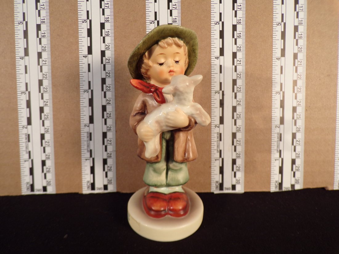 Hummel #68, Size Indicator # - 68/2/0 Trademark # - 6, Figurine Name - Lost Sheep: Up for auction is Hummel #68, Size Indicator # - 68/2/0 Trademark # - 6, Figurine Name - Lost Sheep, This hummel does have a box and displays these special attributes: None. This Hummel is in excellen