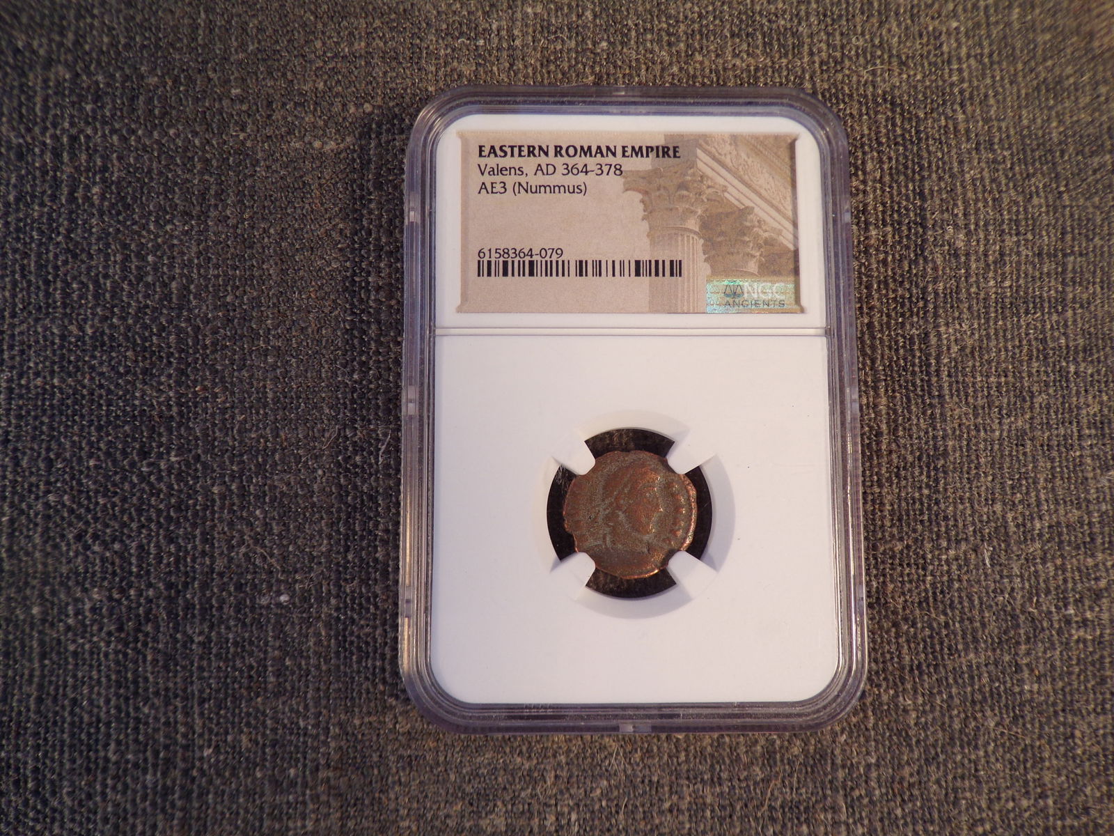 Antique Valens, AD 364-378 EASTERN ROMAN EMPIRE AE3 (Nummus) - NGC Certified (1 of 3)