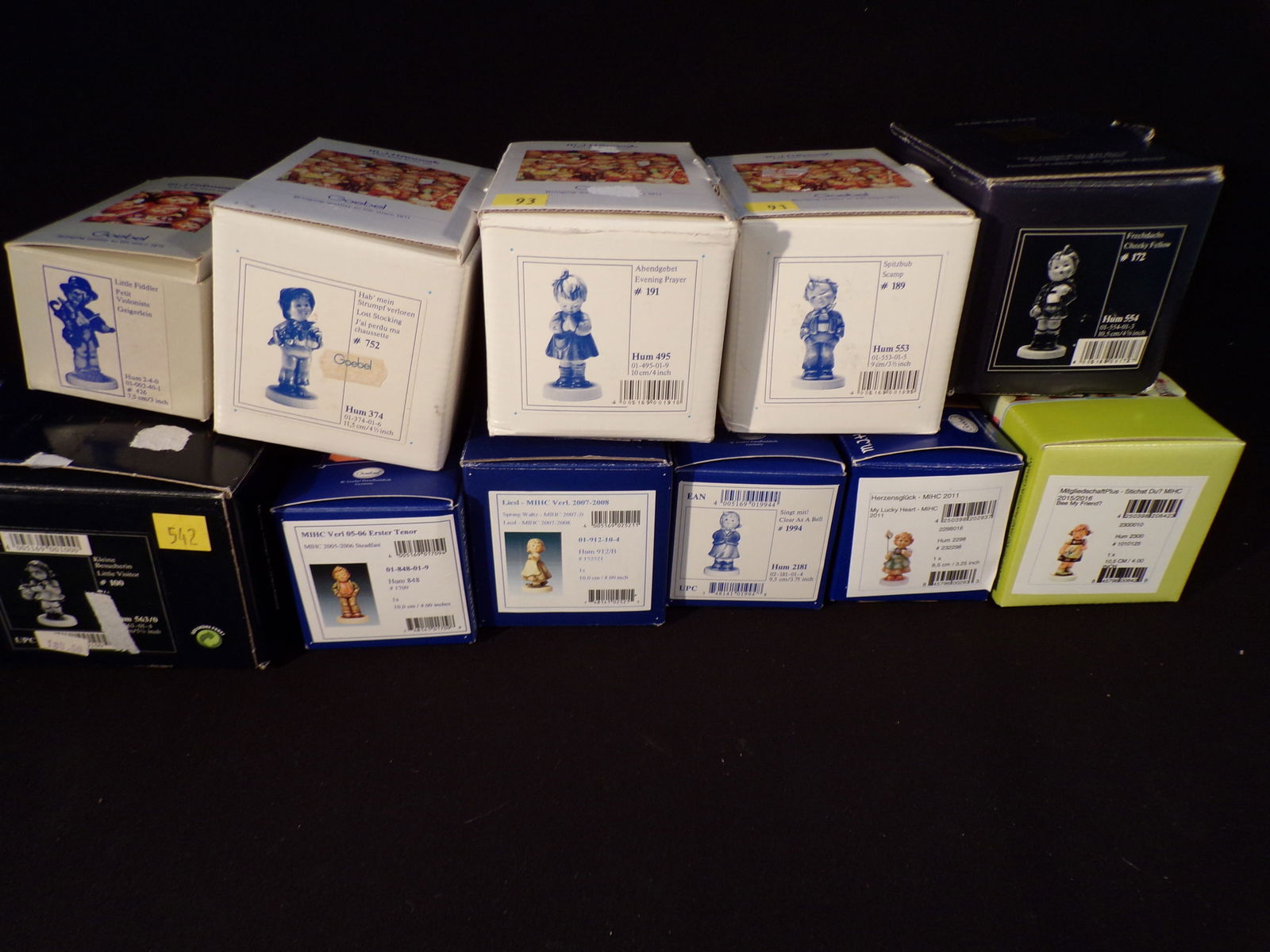 Lot of 11 Hummels - All with Boxes - Various sizes and trademarks. (1 of 8)