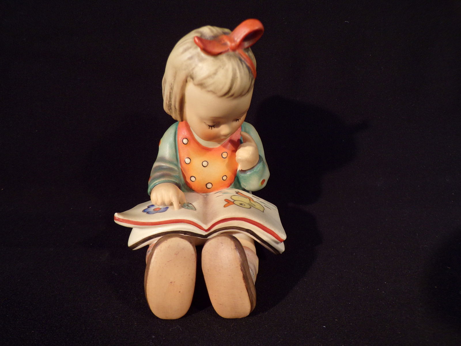 Hummel #8,  Trademark # - 3, Figurine Name - Book Worm. (1 of 2)