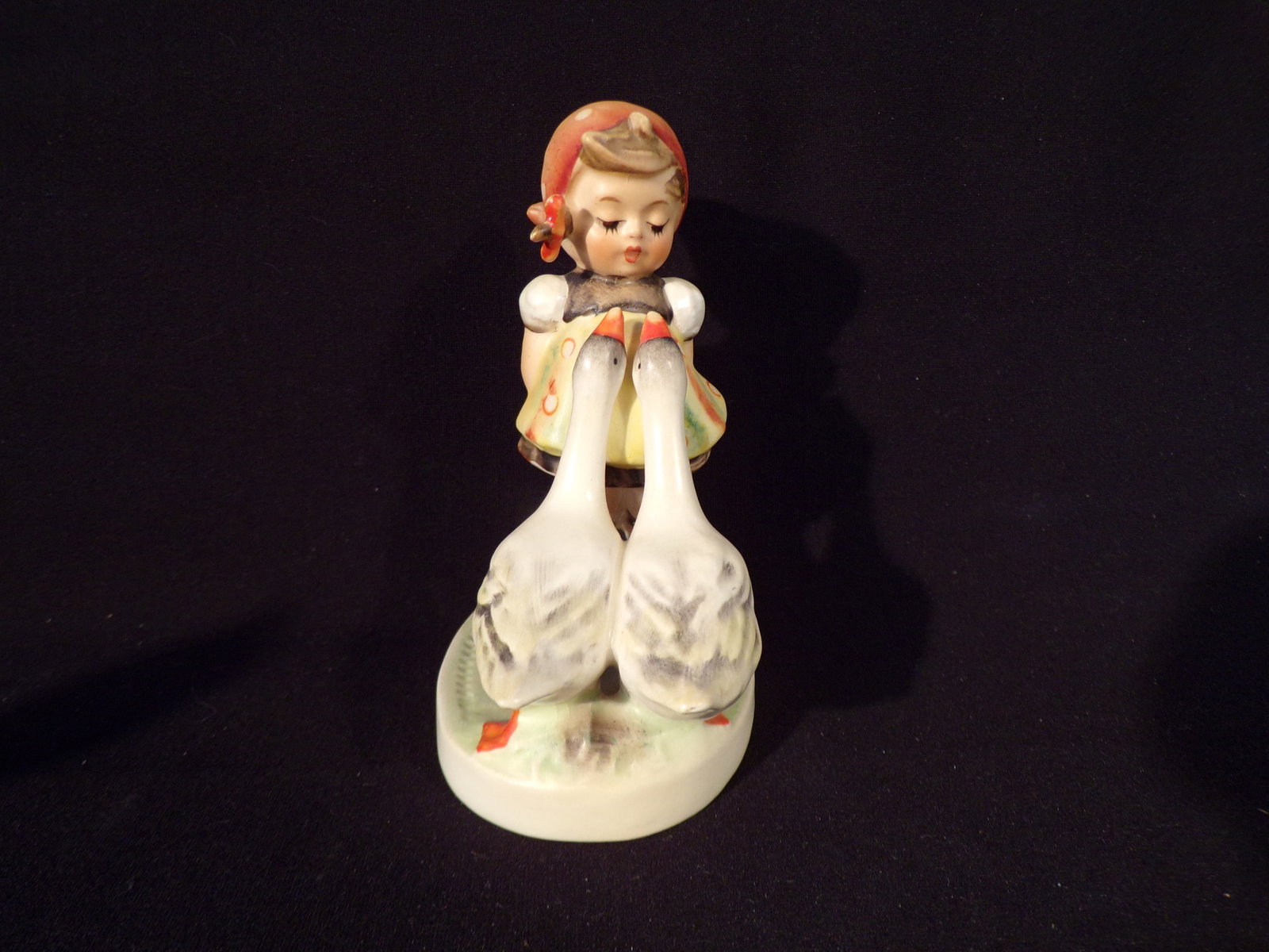 Hummel #47, Size Indicator 47/3/0, Trademark # - 3, Figurine Name - Goose Girl: Up for auction is Hummel #47, Size Indicator 47/3/0, Trademark # - 3, Figurine Name - Goose Girl, This hummel does not have a box and displays these special attributes: None. This Hummel is in excelle