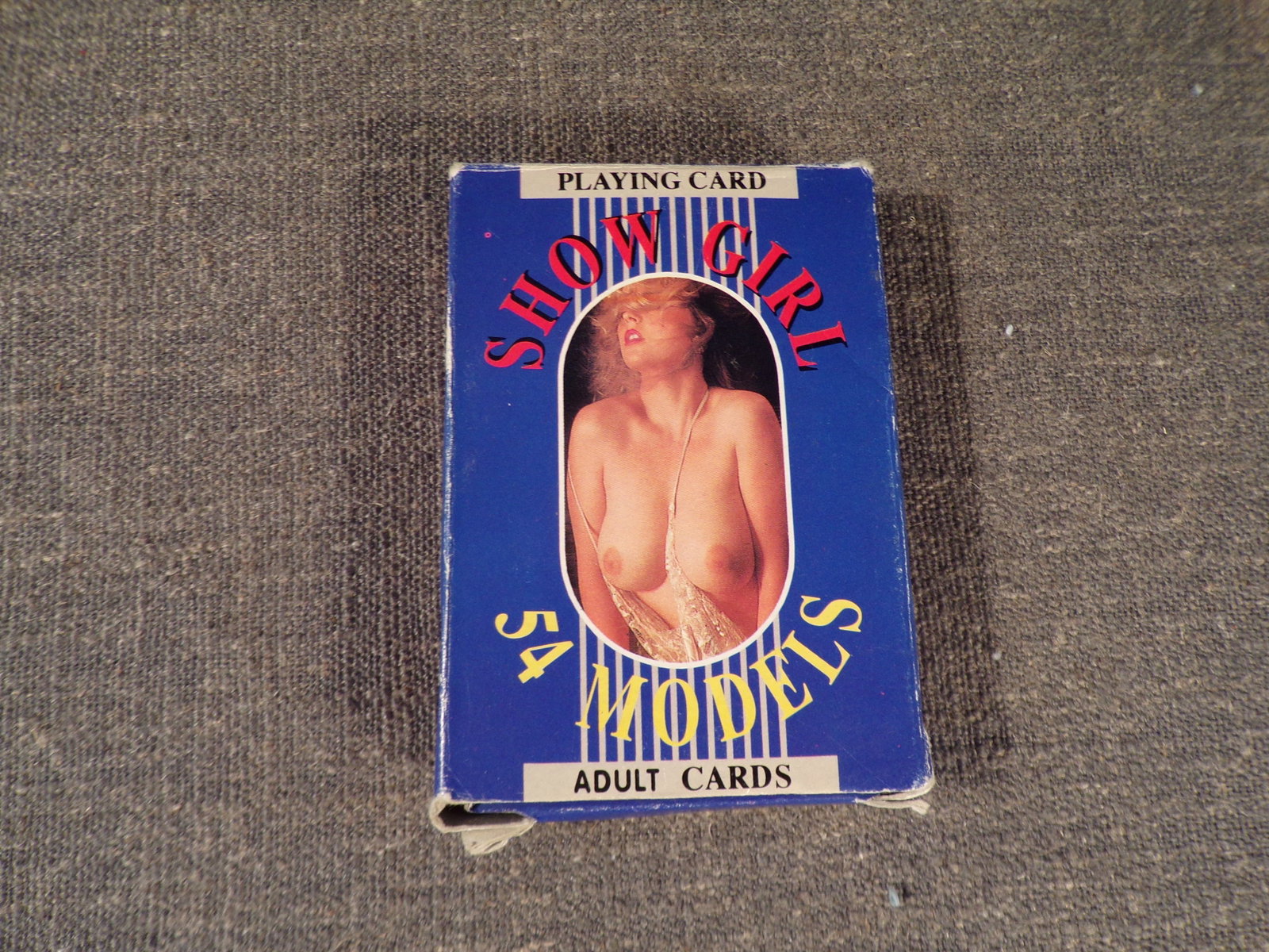 Rare 1980's Showgirls Models Nude Playing Cards - 52 cards plus Jokers.: Rare 1980's Showgirls Models Nude Playing Cards - 52 cards plus Jokers. These Playing Cards are in Excellent Condition as pictured. They come in a plastic case. See pictures for complete condition and