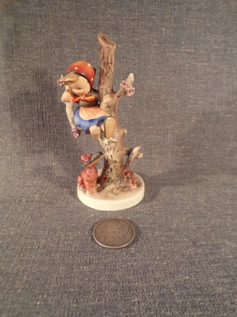 Hummel #56/B, Size Indicator - none, Trademark # - 2, Figurine Name - Out of Danger: Up for auction is Hummel #56/B, Size Indicator - none, Trademark # - 2, Figurine Name - Out of Danger. This hummel does not have a box and displays these special attributes: None. This Hummel is in ex