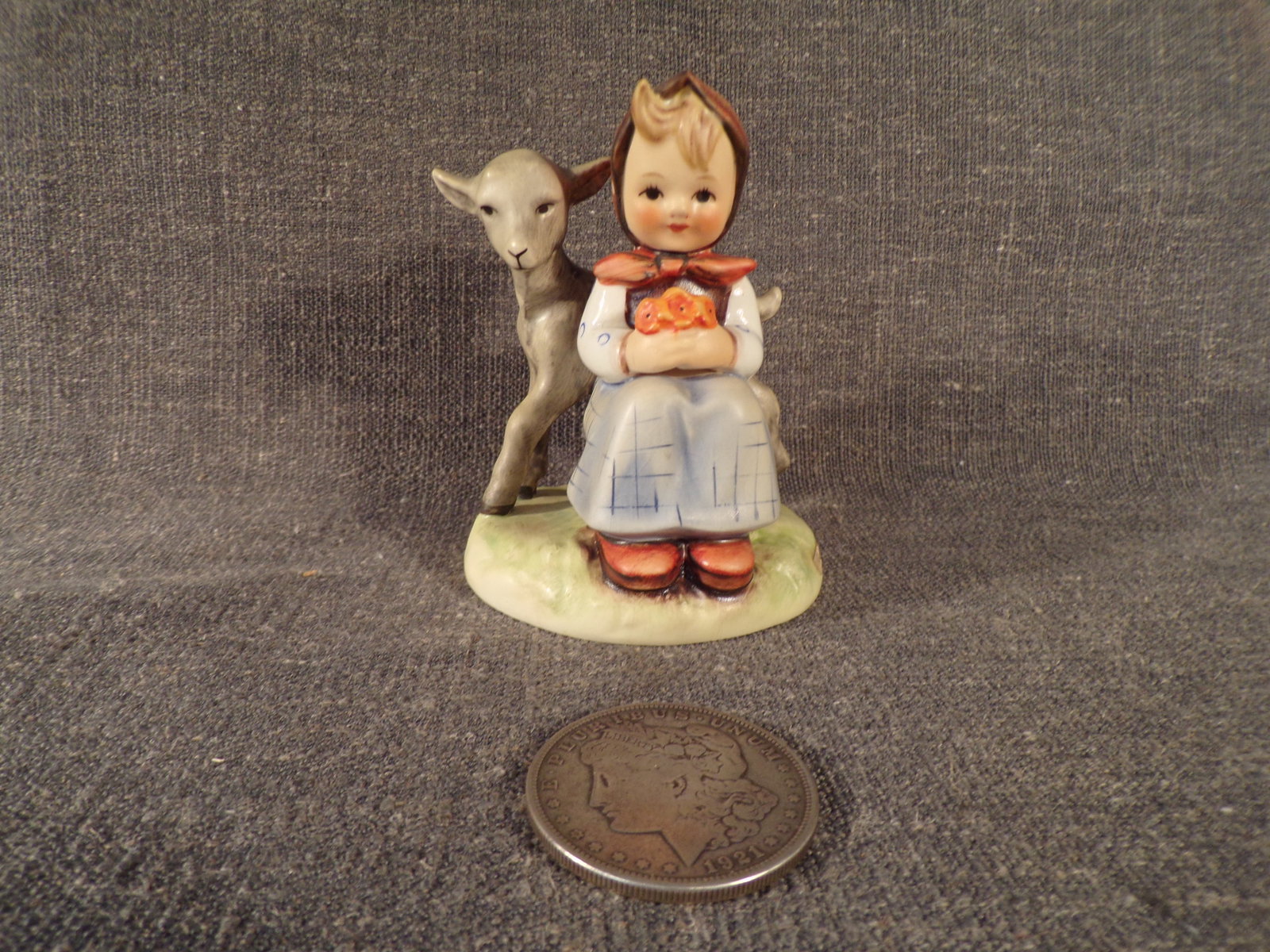 Hummel #182, Size Indicator - none, Trademark # - 3, Figurine Name - Good Friends: Up for auction is Hummel #182, Size Indicator - none, Trademark # - 3, Figurine Name - Good Friends. This hummel does not have a box and displays these special attributes: None. This Hummel is in exce