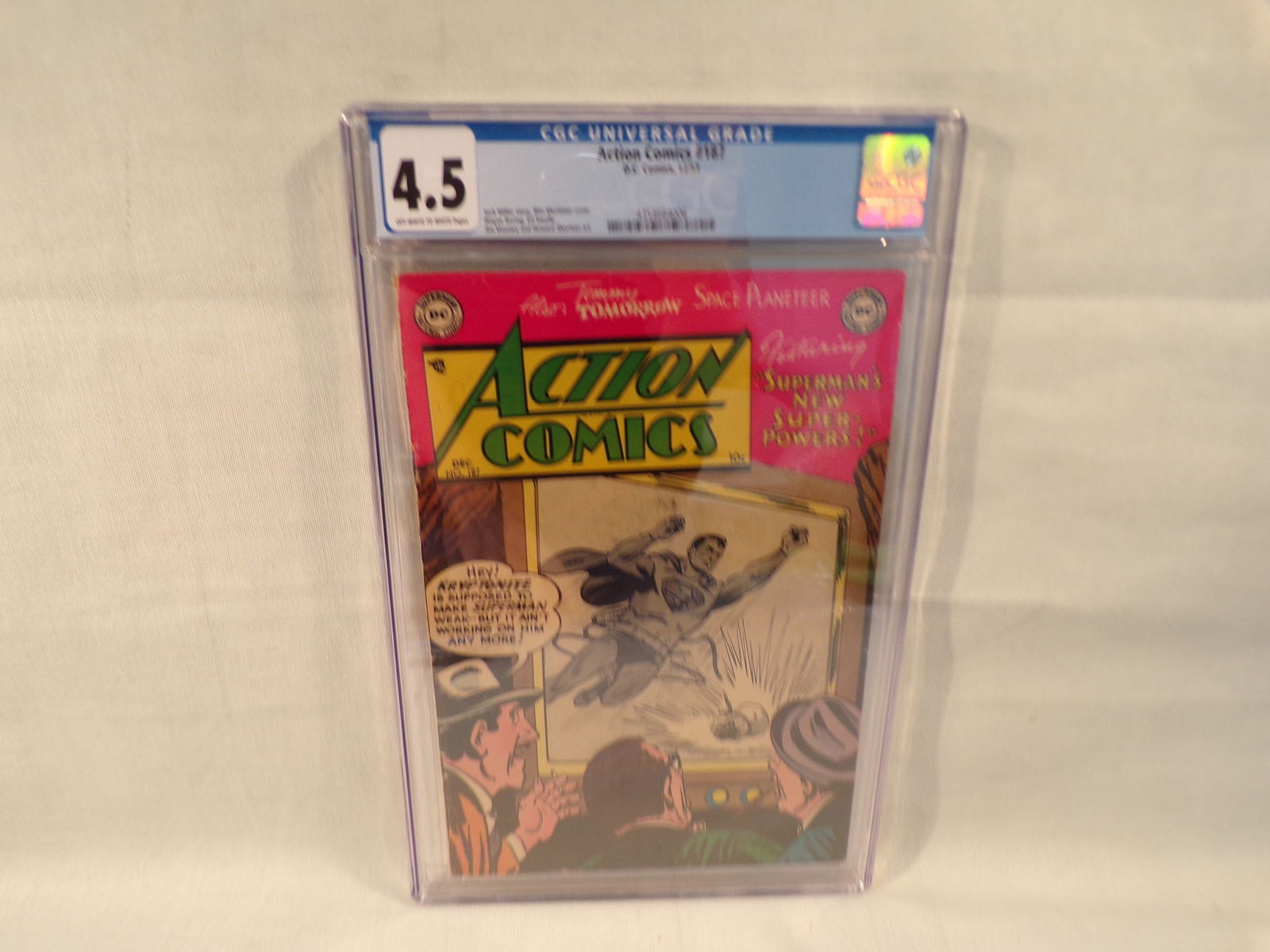 Action Comics #187 CGC 4.5 DC Comics 1953 Superman, Superman's New Super Powers. (1 of 3)