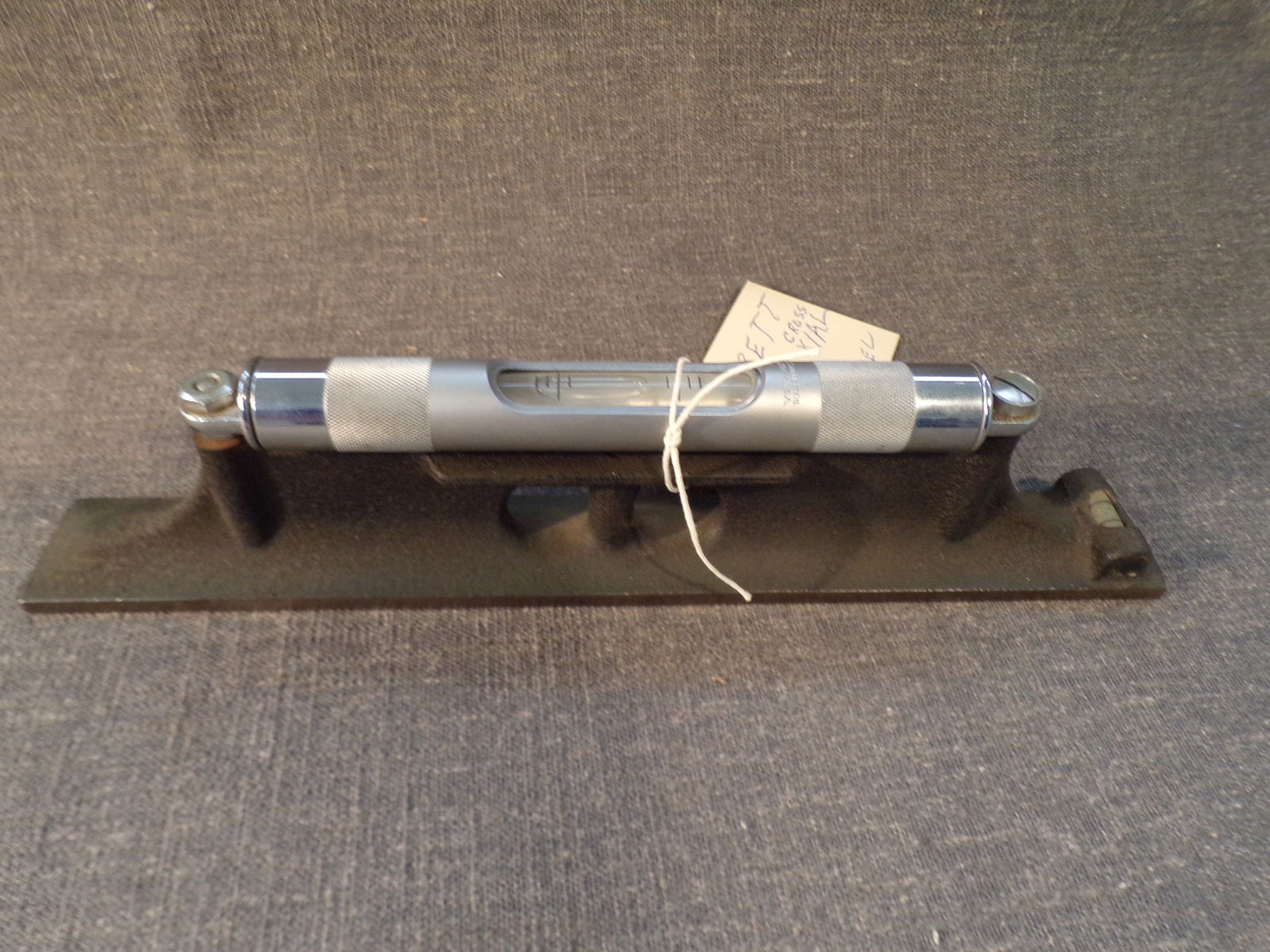 Vintage L.S. Starrett Machinists Level  No 98 - 12 Inch. (1 of 5)