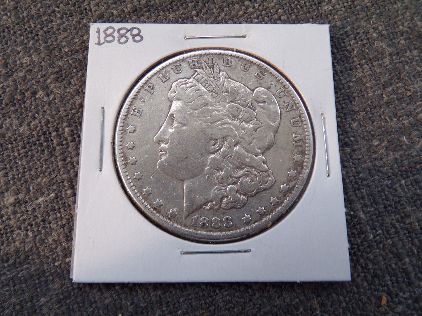 1888 Morgan Silver Dollar. (1 of 2)