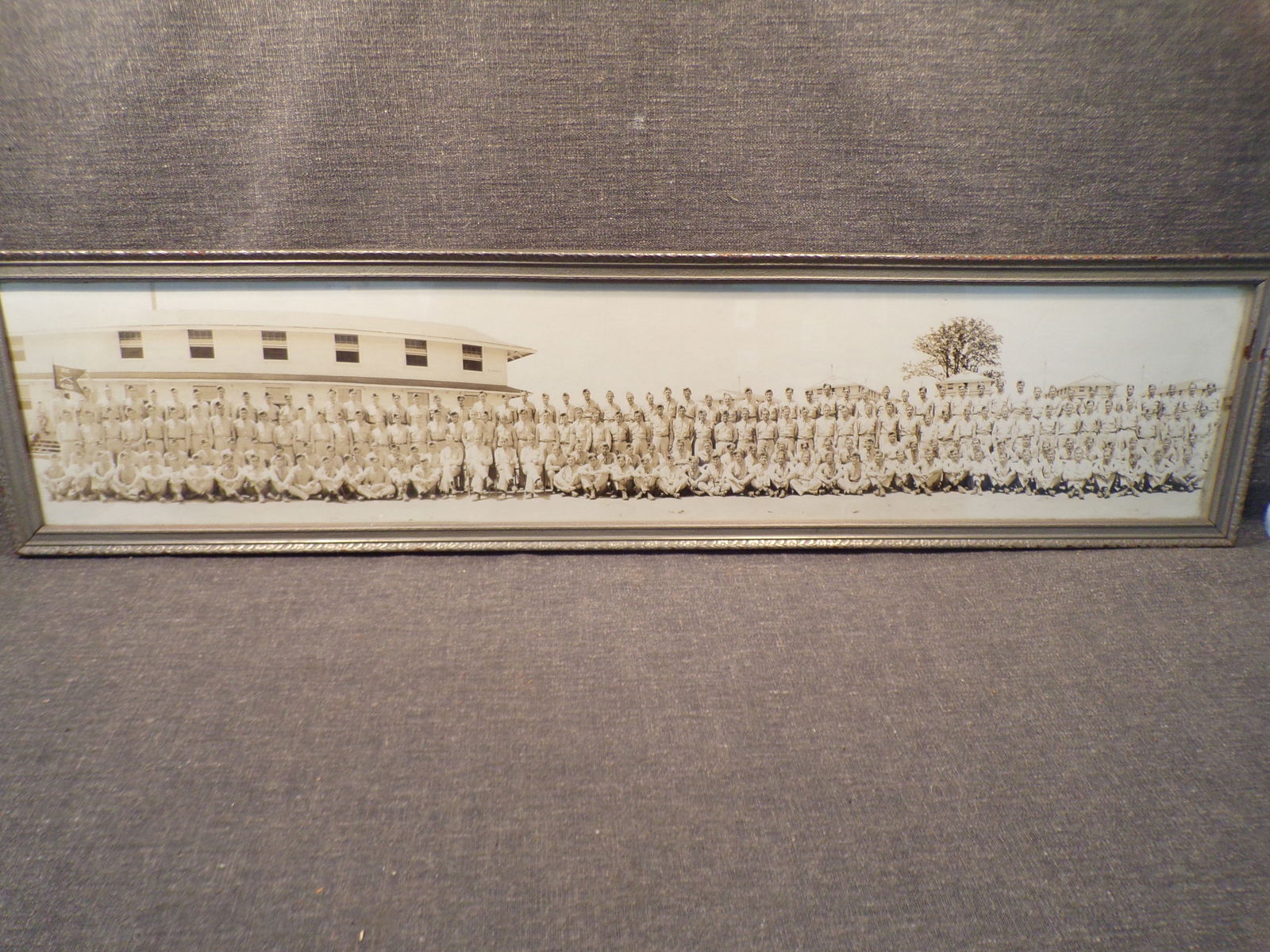 ORIGINAL - WW2 ARMY 40th Infantry Battalion "Sunshine Division" YARD LONG PHOTO (1 of 6)