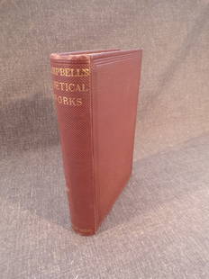 1860 The Complete Poetical Works Of Thomas Campbell: 1860 The Complete Poetical Works Of Thomas Campbell with An Original Biography and Notes. Edited by Epes Sargent - Published by Crosby and Nichols, Boston, 1860. This Book is in Very Good condition as