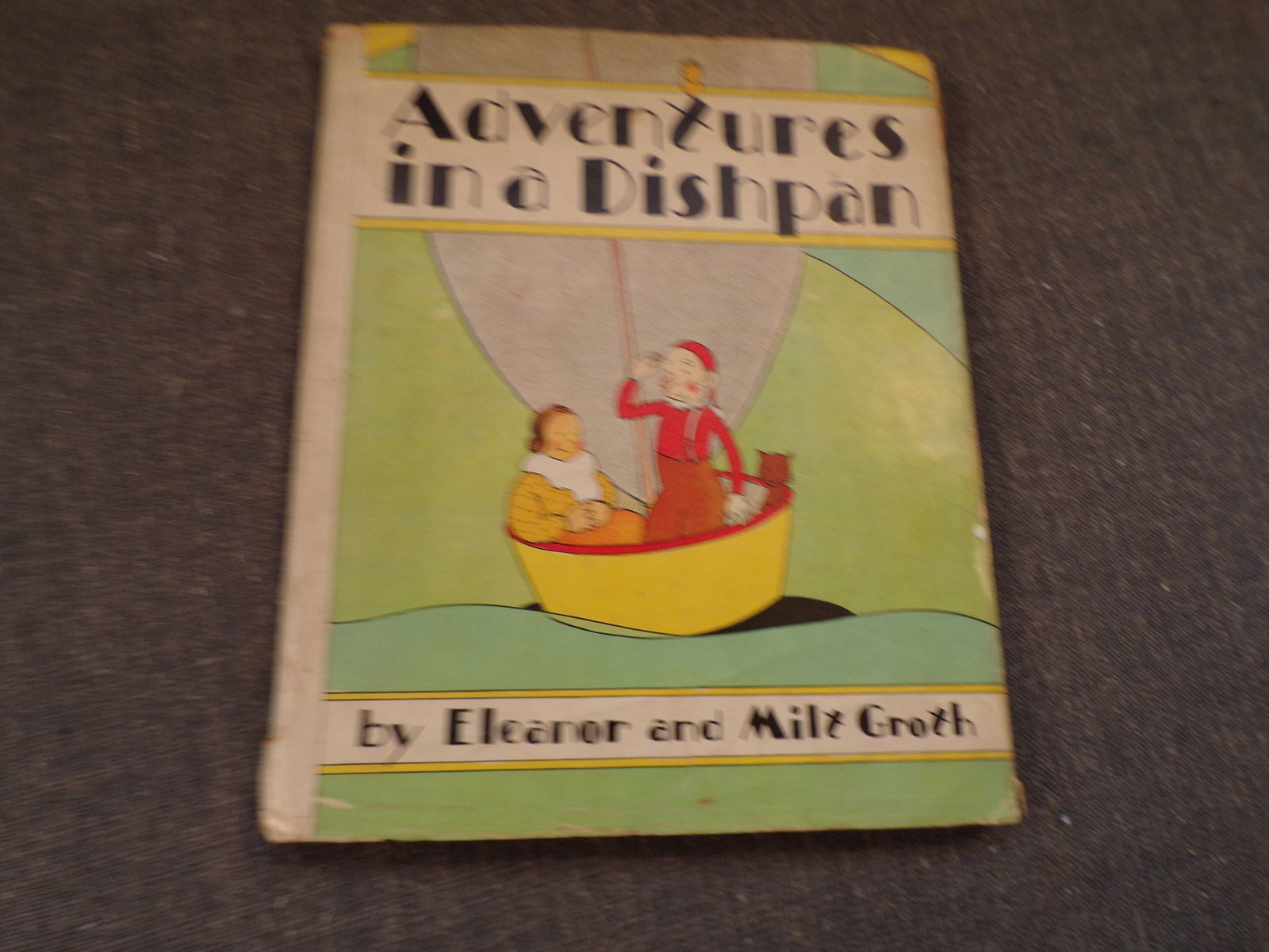 1936 1st Edition Adventures in a Dishpan by Eleanor and Milt Groth (1 of 6)