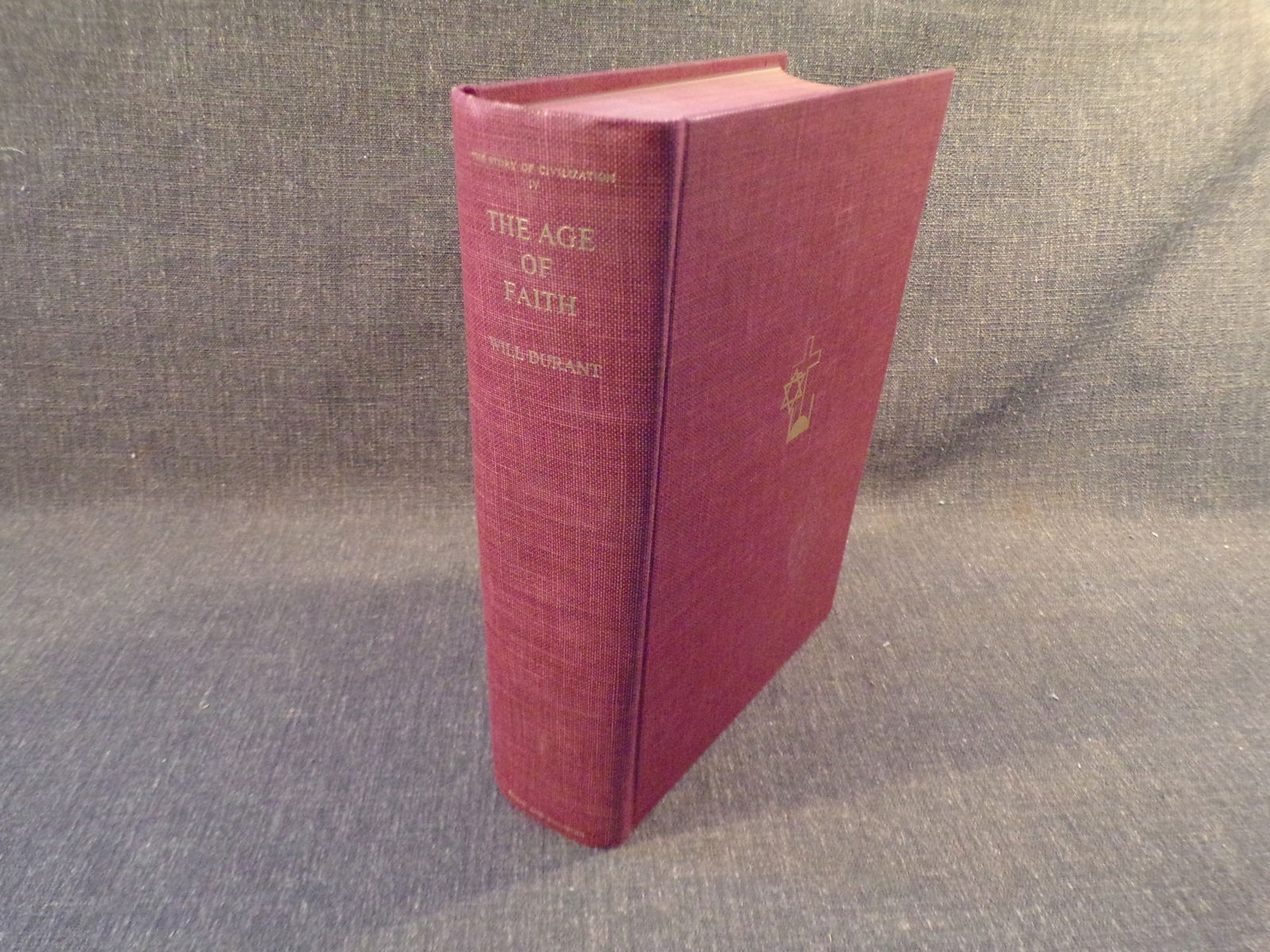 1963 1st Edition 9th Printing The Story of Civilization, Part IV - The Age of Faith (1 of 5)