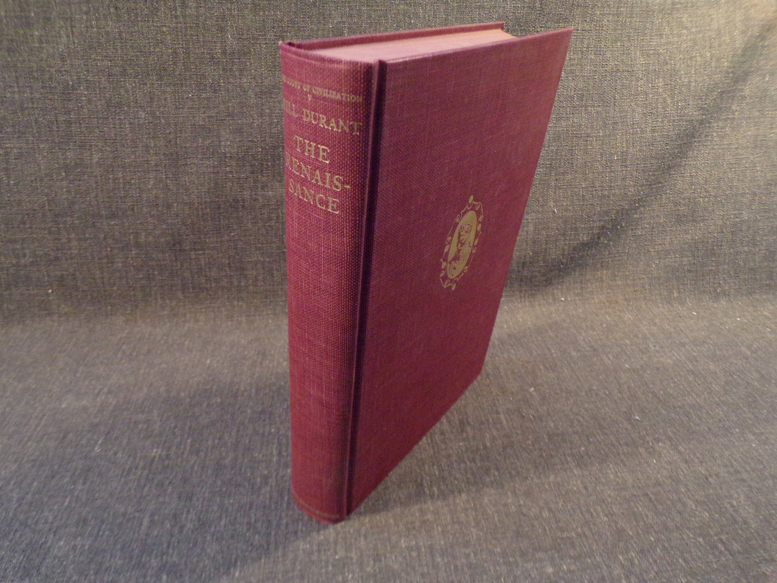 1963 1st Edition 8th Printing The Story of Civilization, Part V - The Renaissance (1 of 5)