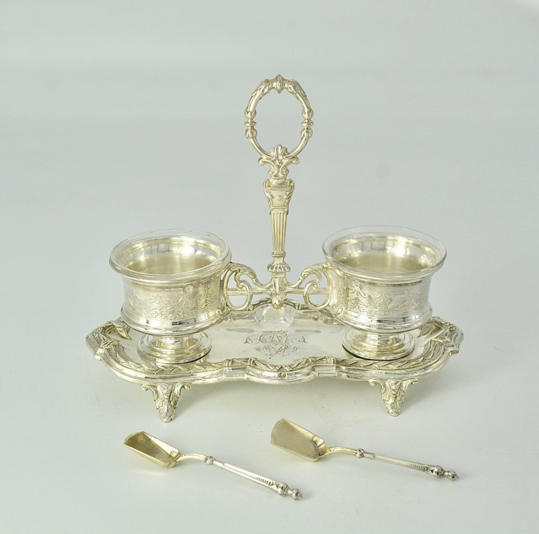 Silver Table Servant France 19th Century (1 of 12)